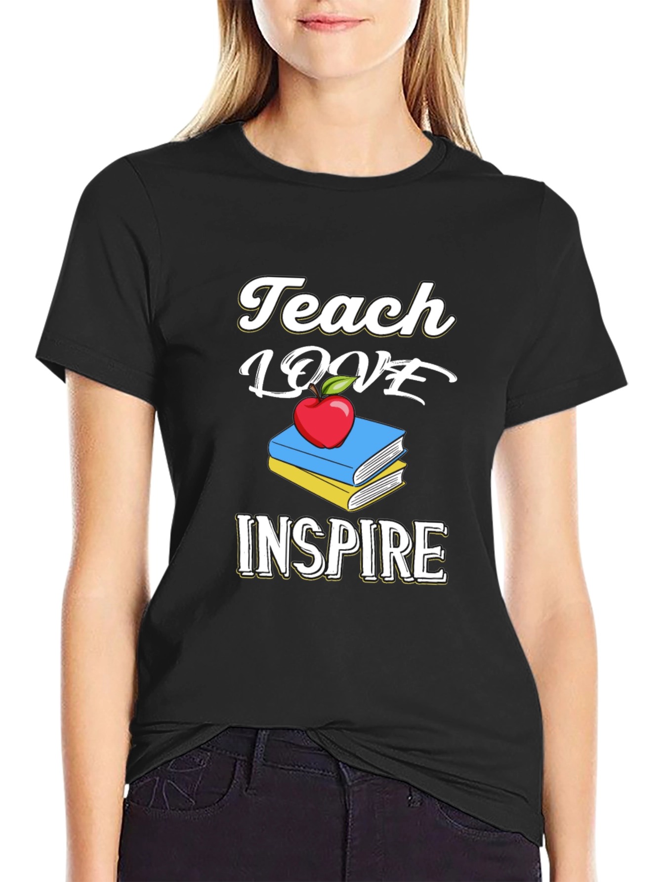 Teach Love Inspire T-Shirt Teacher Gift