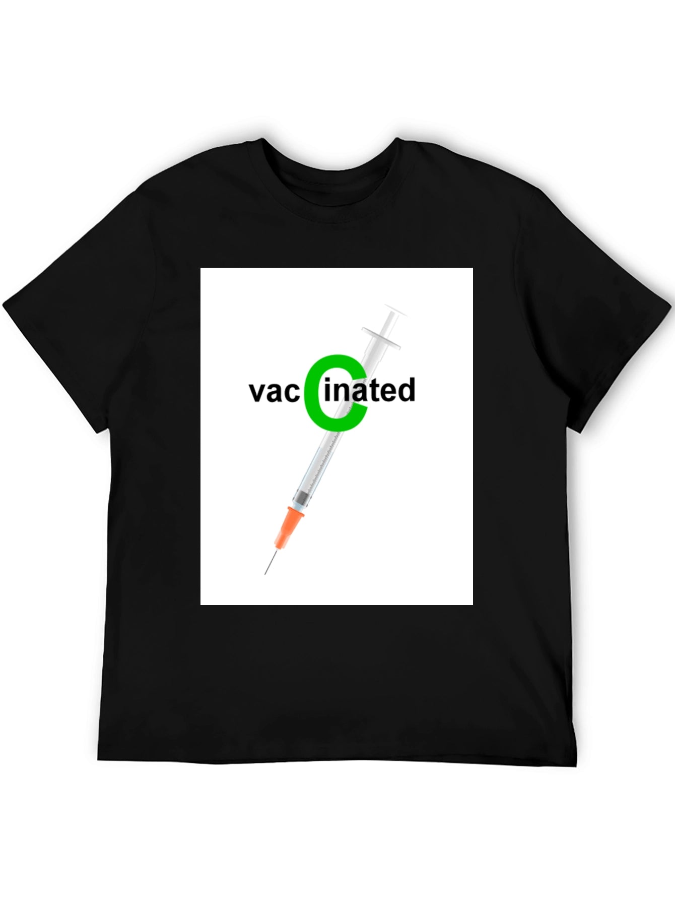 Vaccinated T-Shirt: Stylish and Comfortable