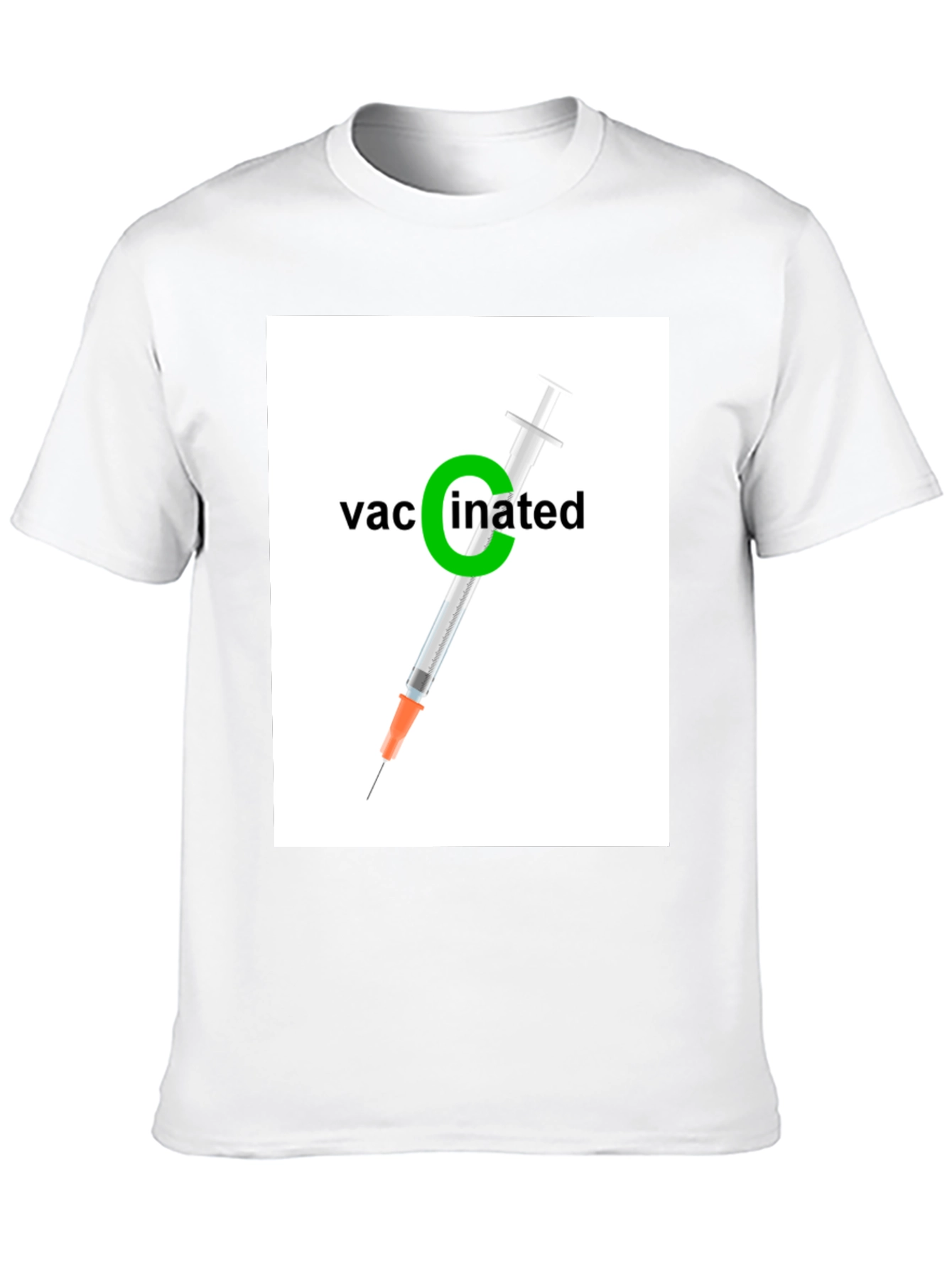 Vaccinated T-Shirt: Stylish and Comfortable