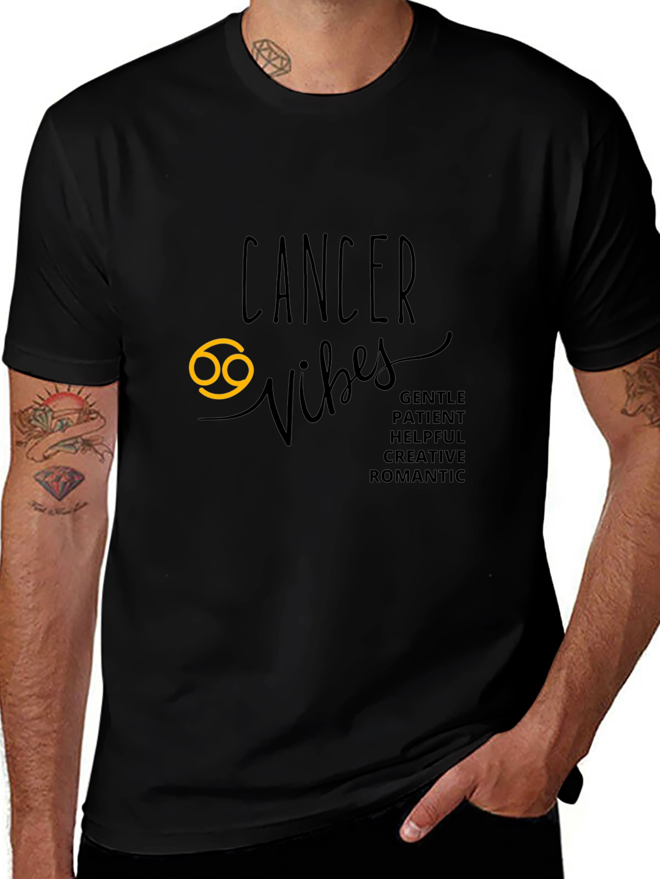 Cancer Vibes T-Shirt - Zodiac Sign Tee