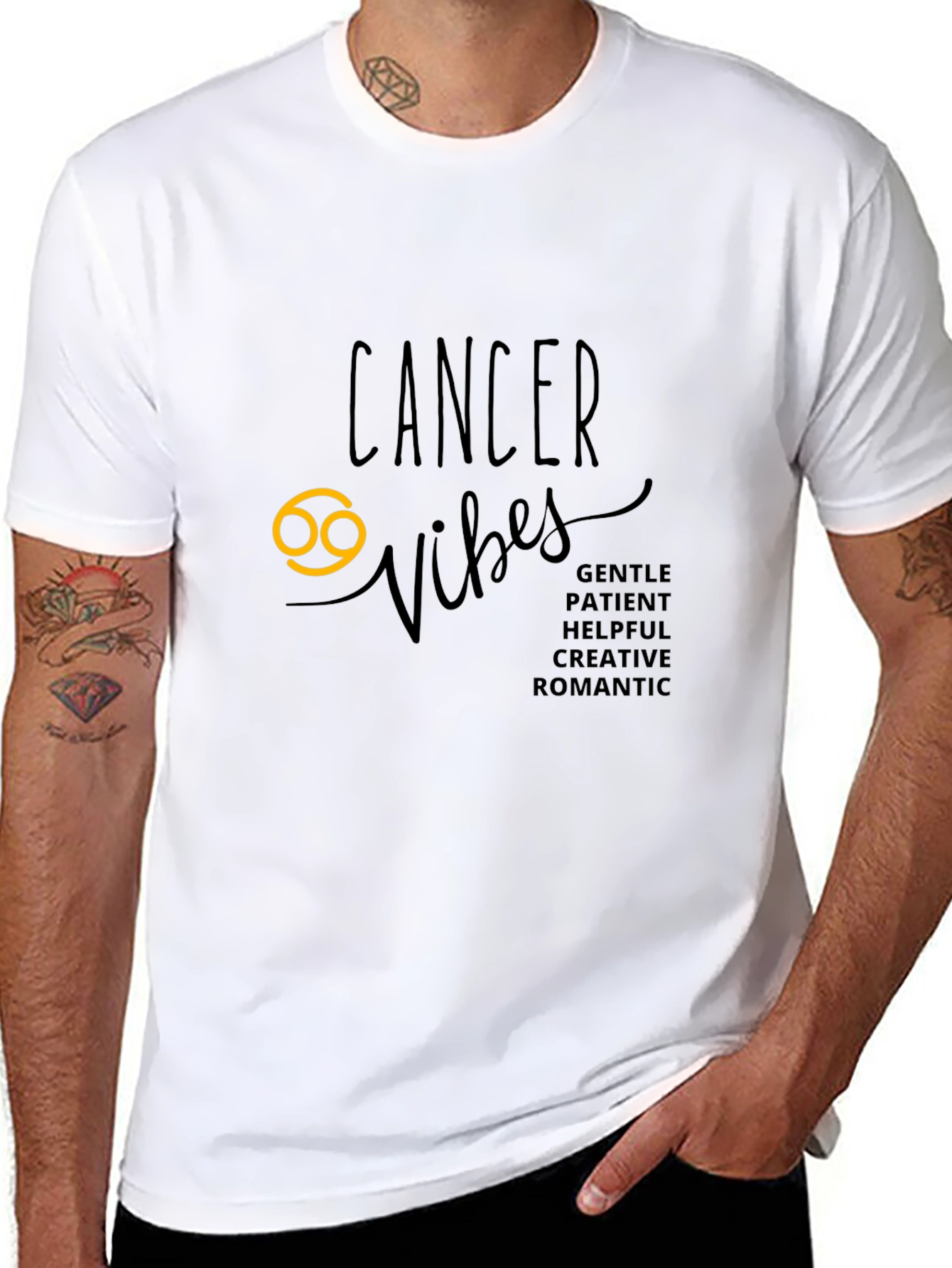 Cancer Vibes T-Shirt - Zodiac Sign Tee