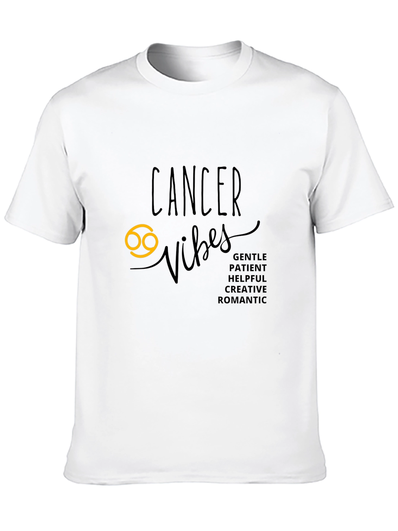 Cancer Vibes T-Shirt - Zodiac Sign Tee