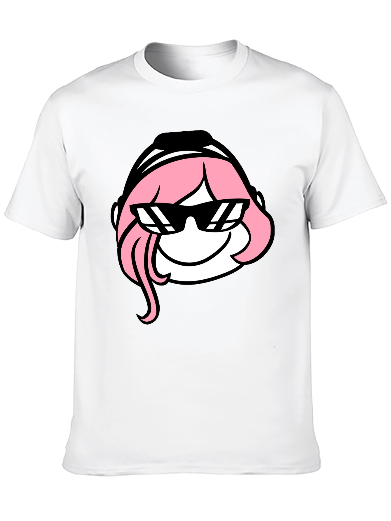Cool Anya T-Shirt - Black Cartoon Graphic Tee
