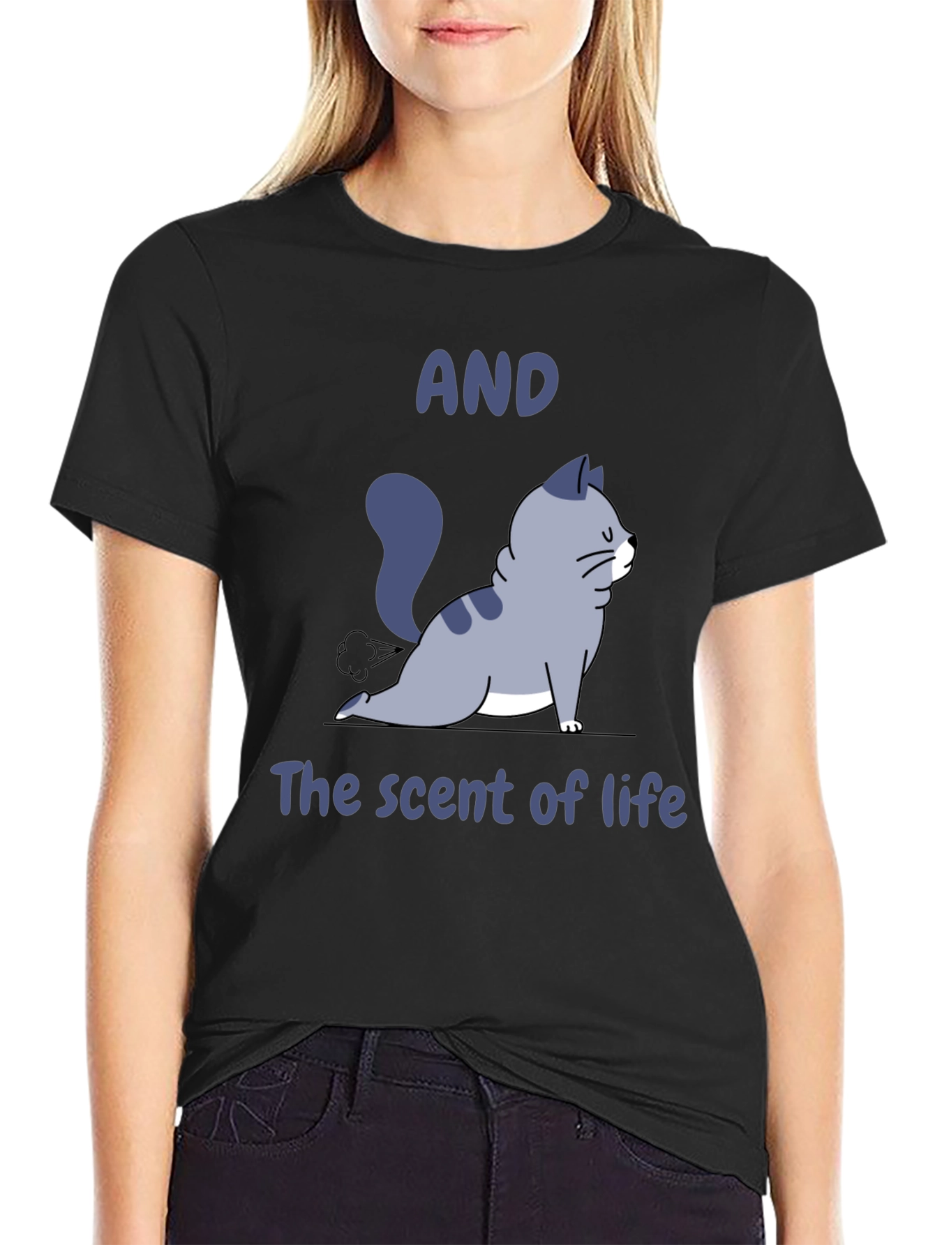 Funny Cat Fart T-Shirt - Scent of Life