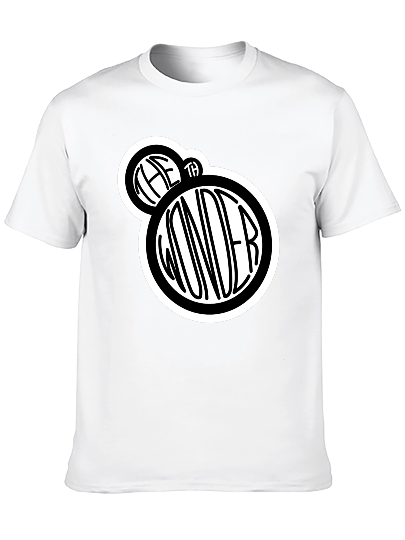 The Wonder Circle Graphic T-Shirt - Black