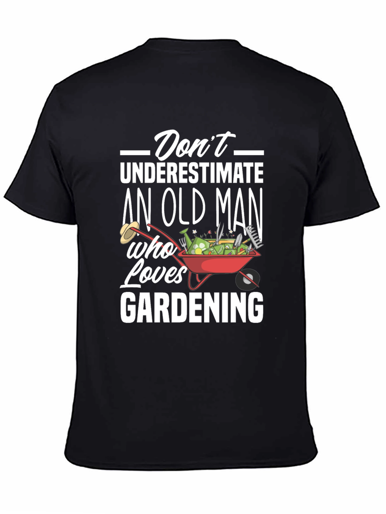 Funny Gardening Old Man T-Shirt