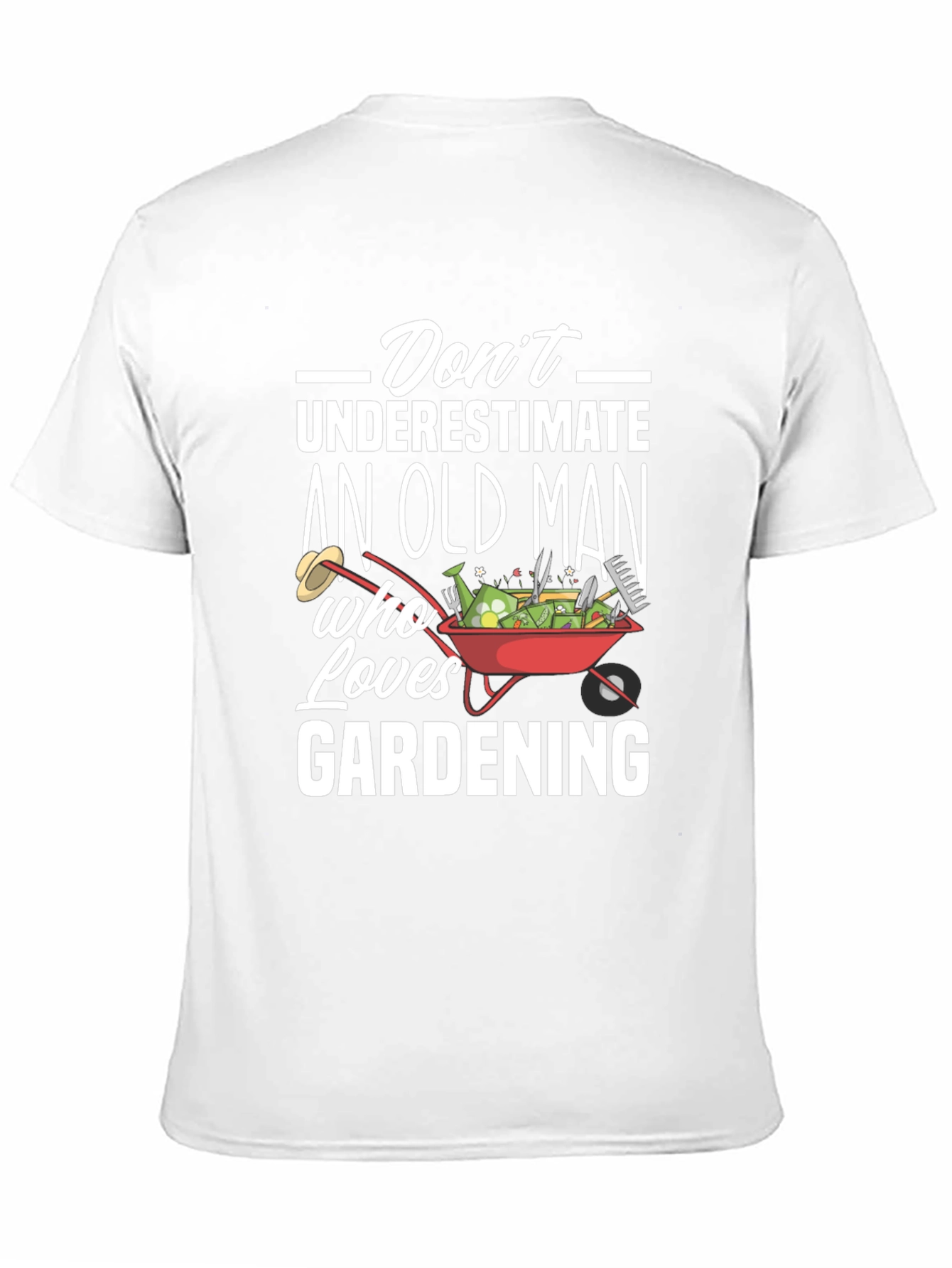 Funny Gardening Old Man T-Shirt
