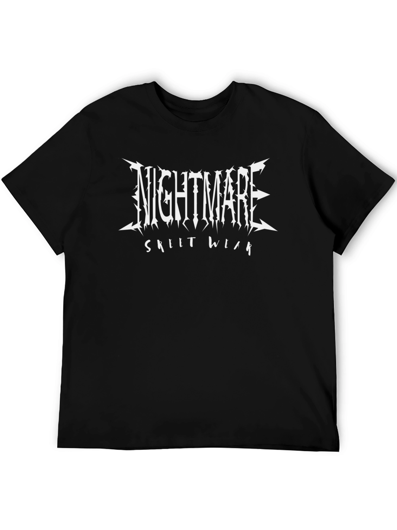 Nightmare Skillet Wear Black Graphic T-Shirt
