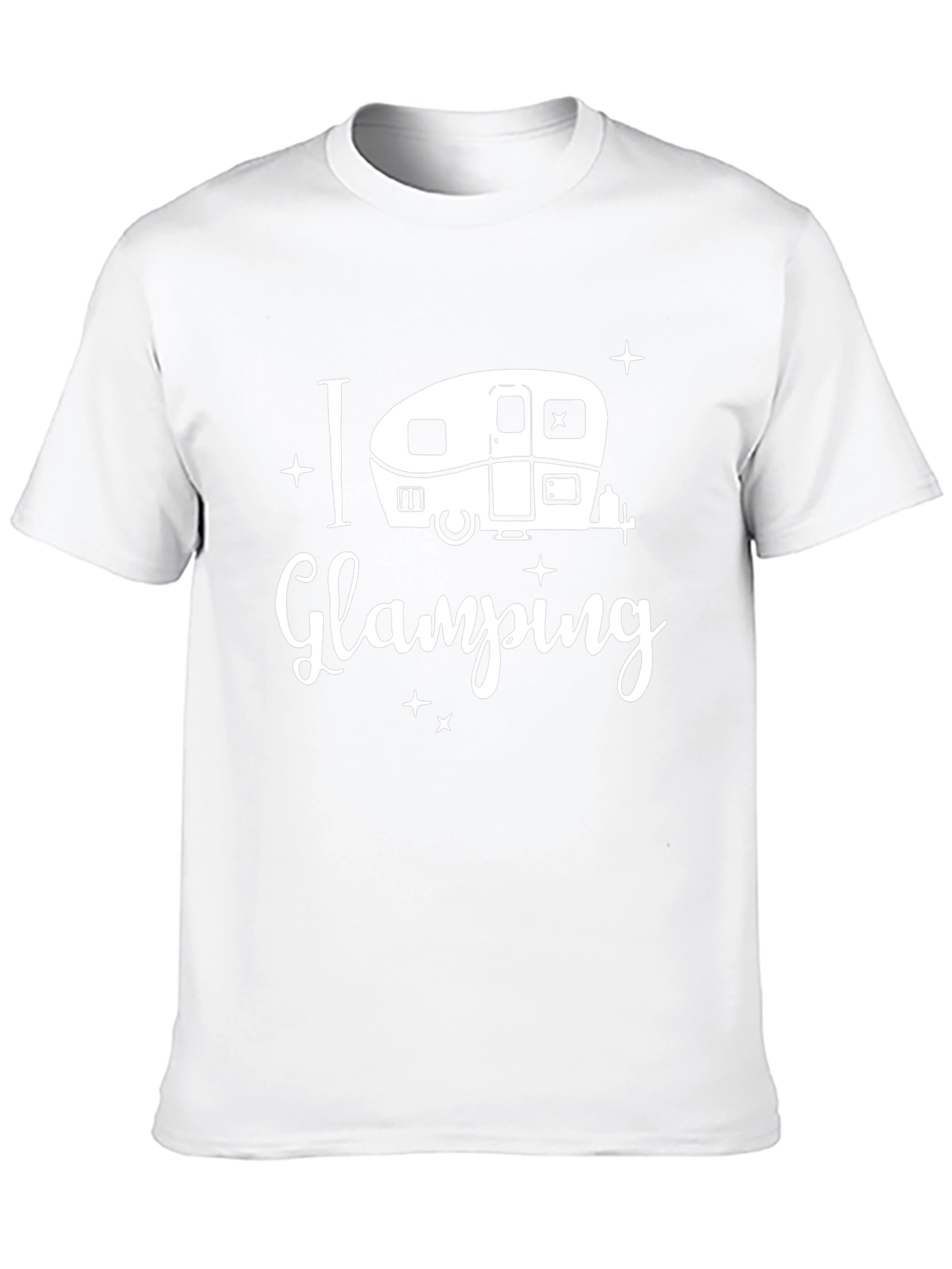I Love Glamping Black T-Shirt