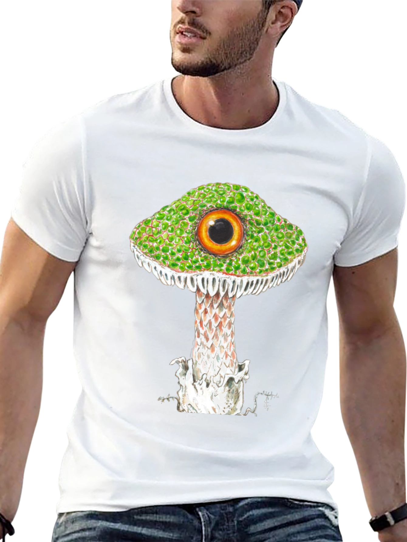 Eye-Conic Mushroom Graphic Tee