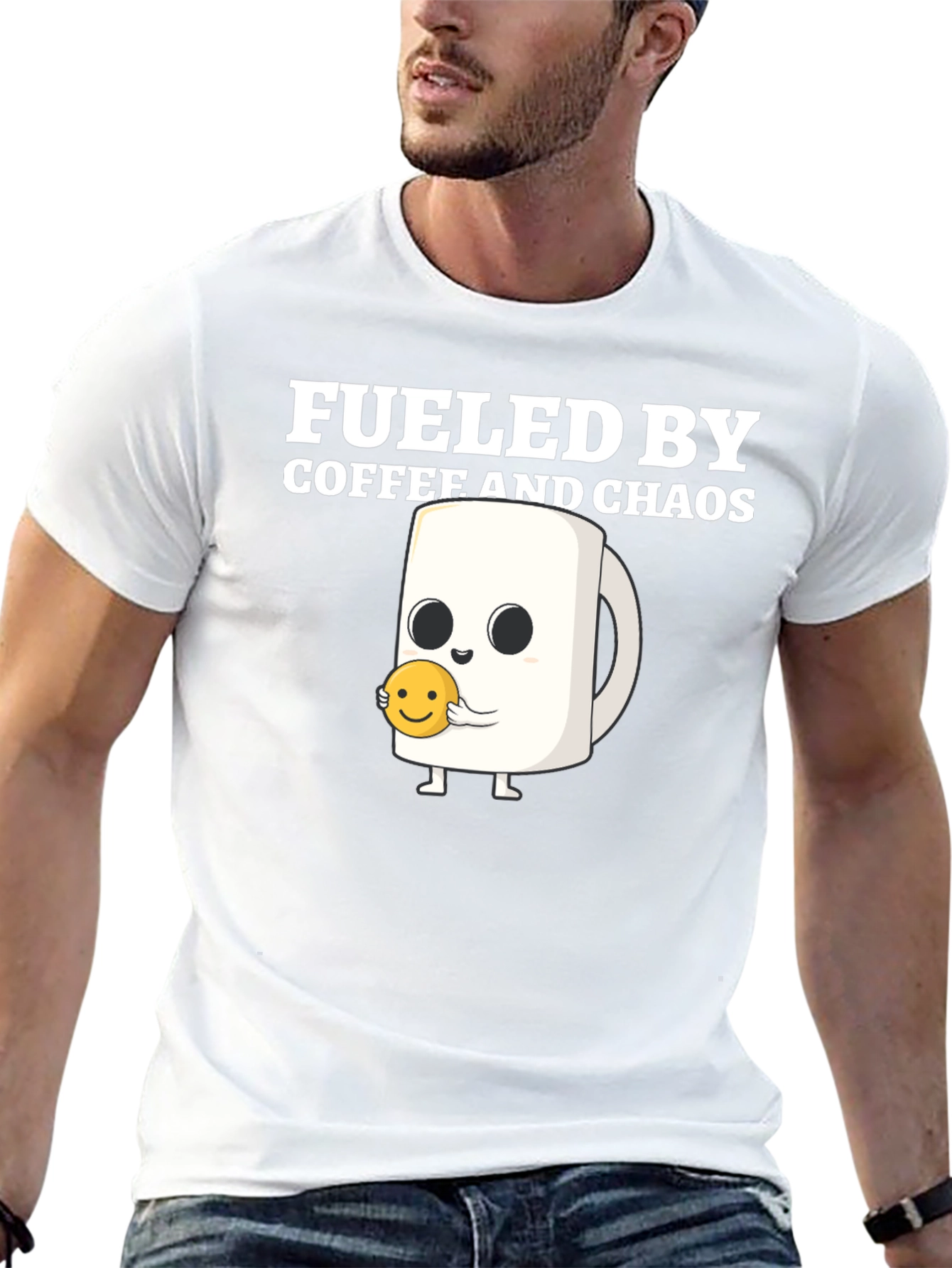 Fueled by Coffee and Chaos T-Shirt