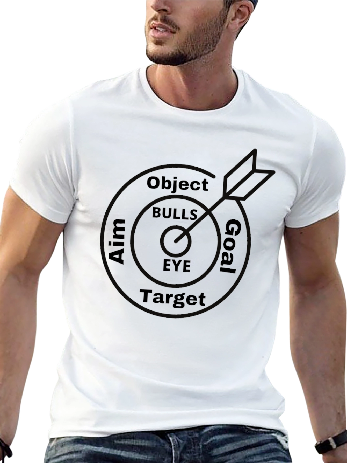 Aim Goal Object Bulls Eye Target T-Shirt