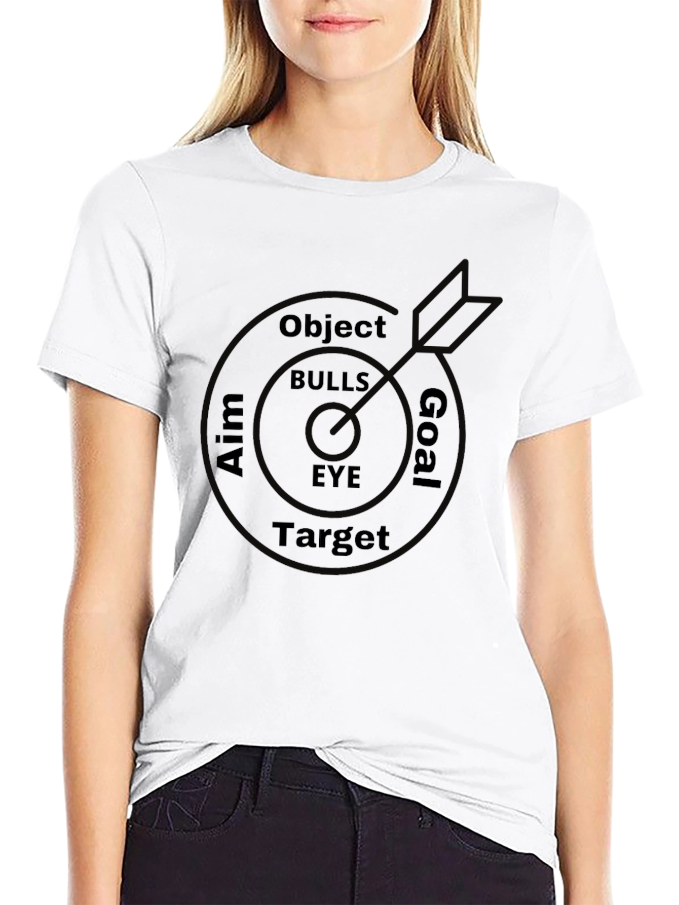 Aim Goal Object Bulls Eye Target T-Shirt