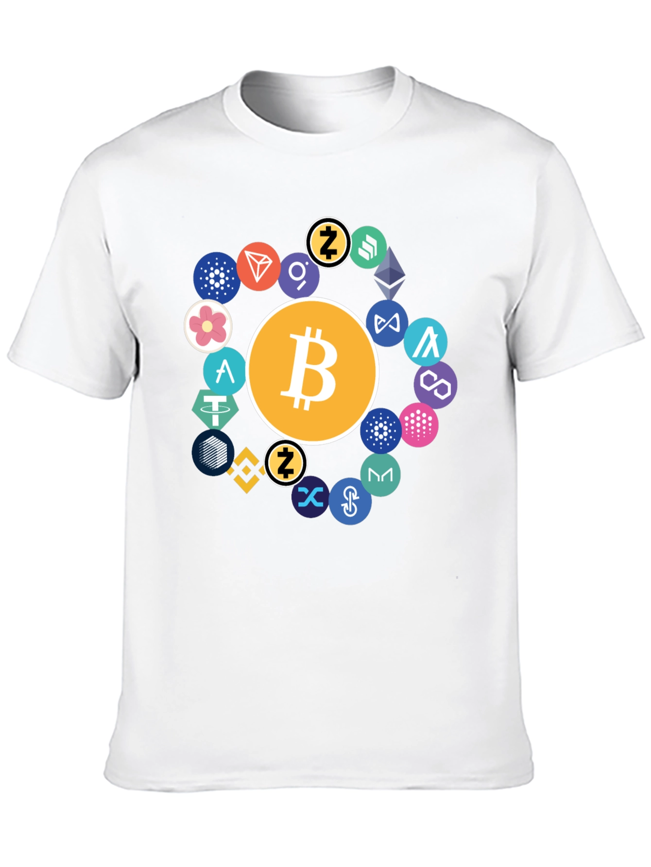 Crypto Currency Bitcoin T-Shirt