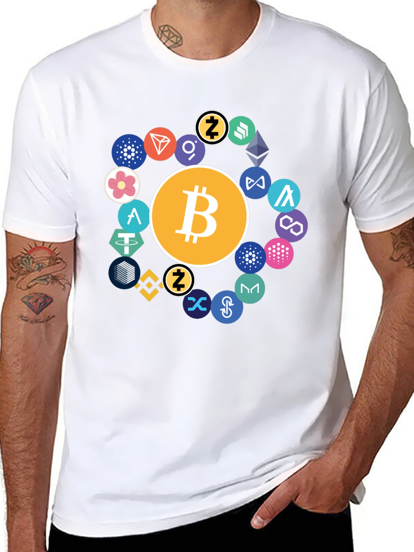 Crypto Currency Bitcoin T-Shirt