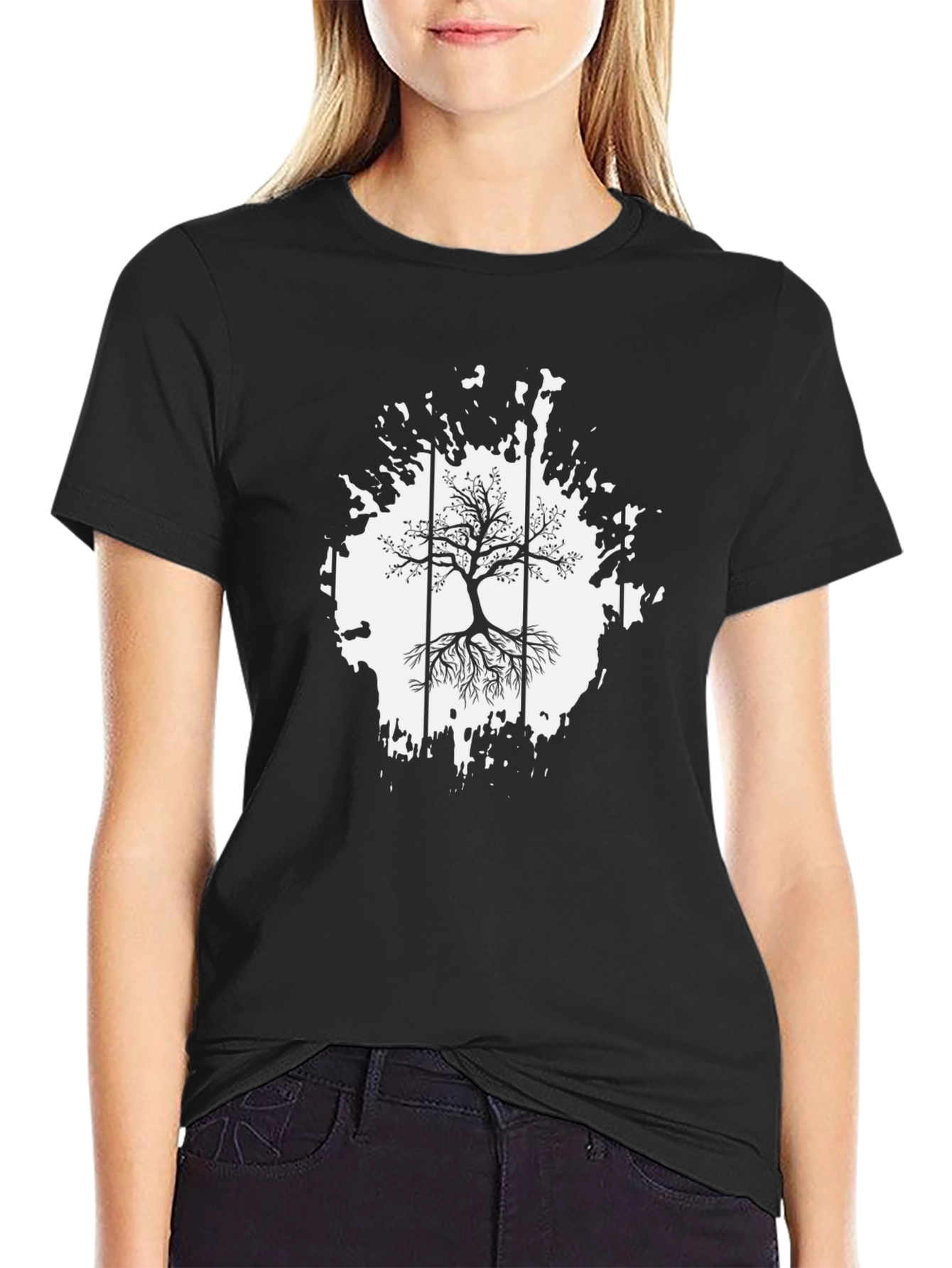 Black Tree of Life Graphic Tee