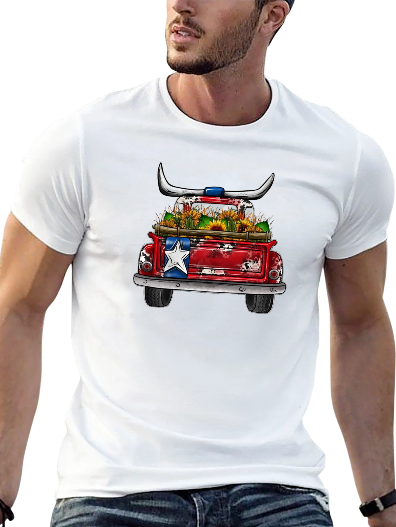 Rustic Truck & Texas Pride T-Shirt