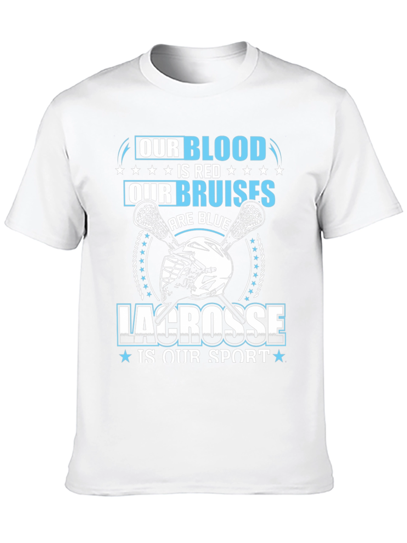Lacrosse T-Shirt - Blood Bruises Sport Tee