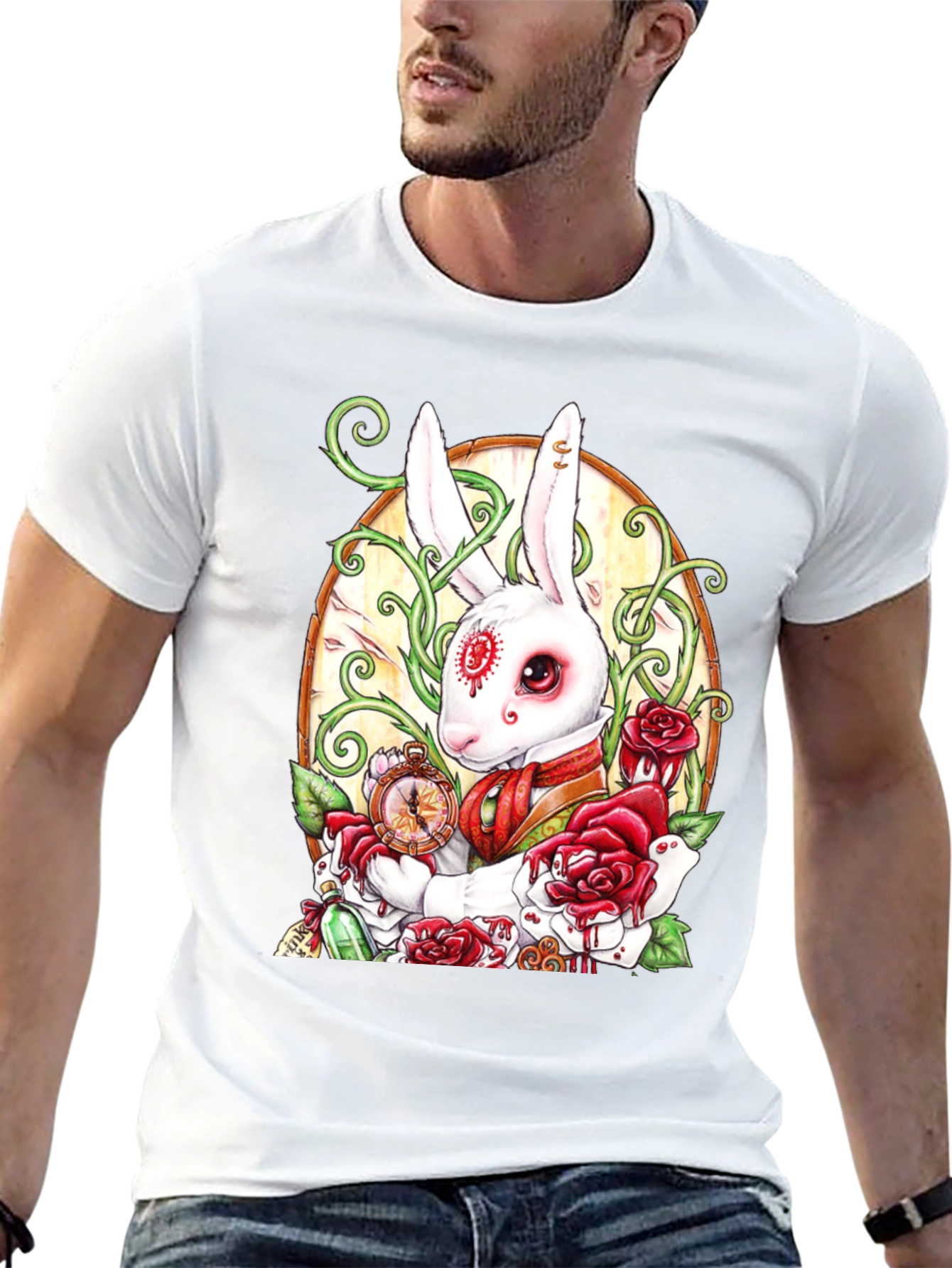 Alice in Wonderland Rabbit T-Shirt