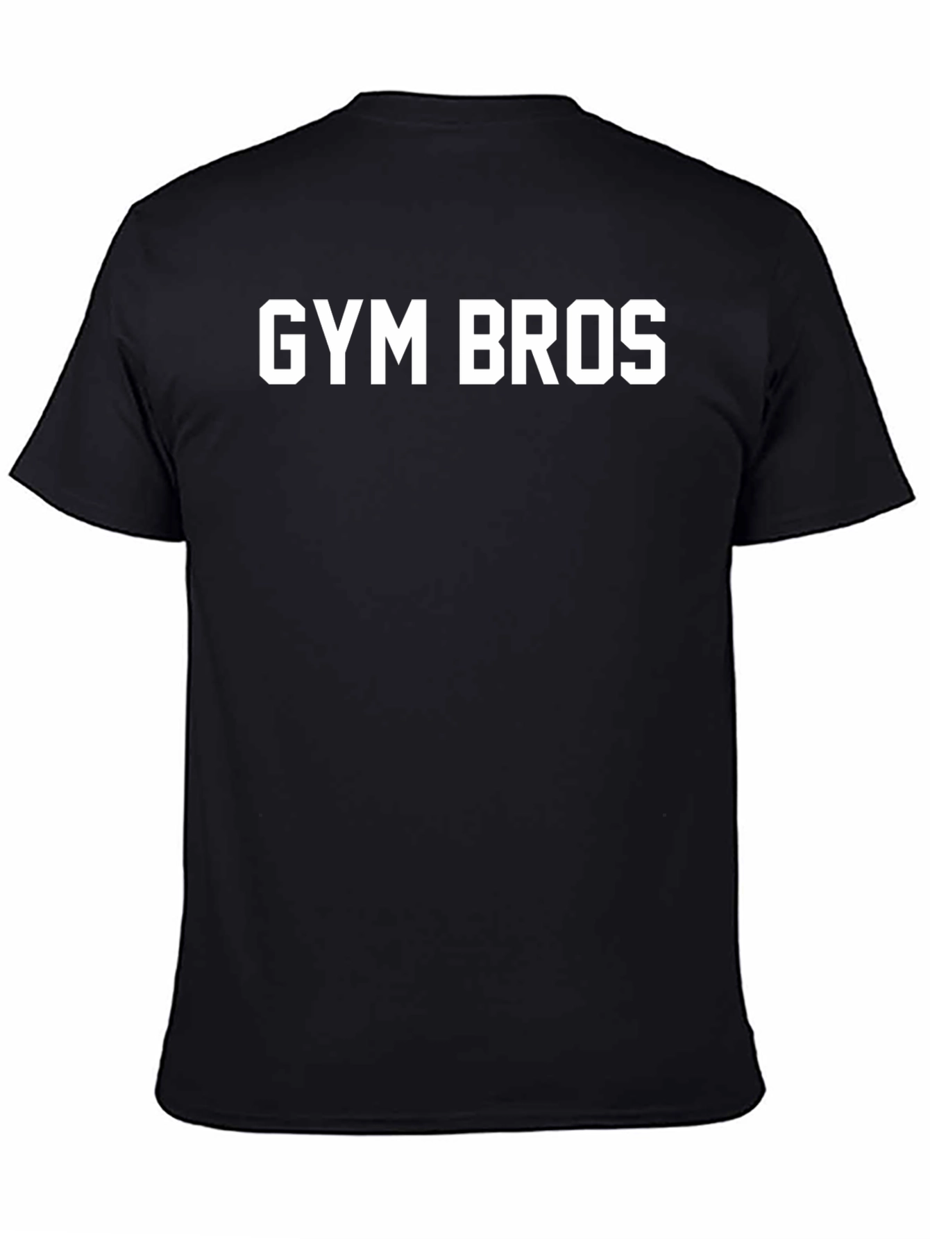 Gym Bros Black T-Shirt - Workout Apparel
