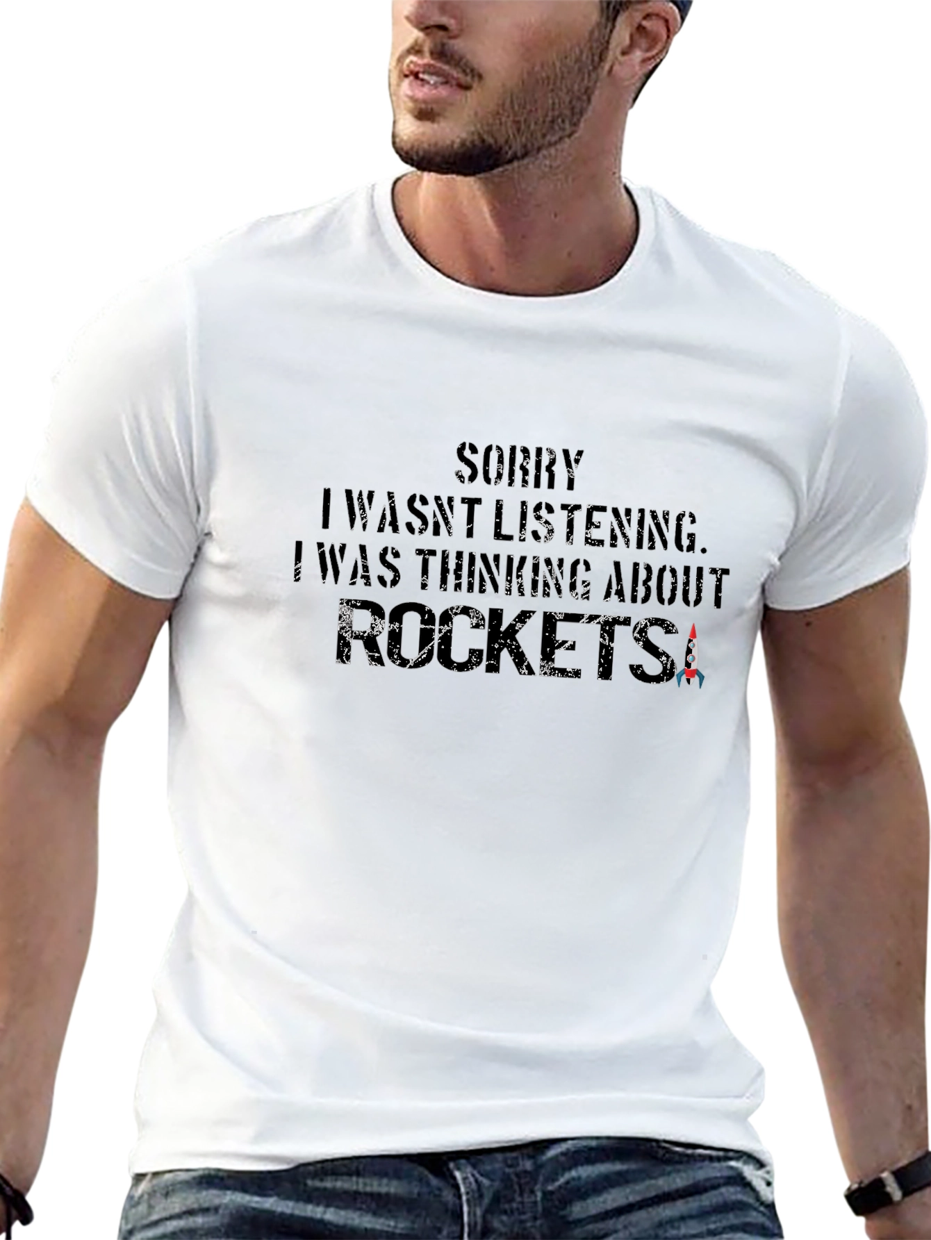 Thinking About Rockets T-Shirt