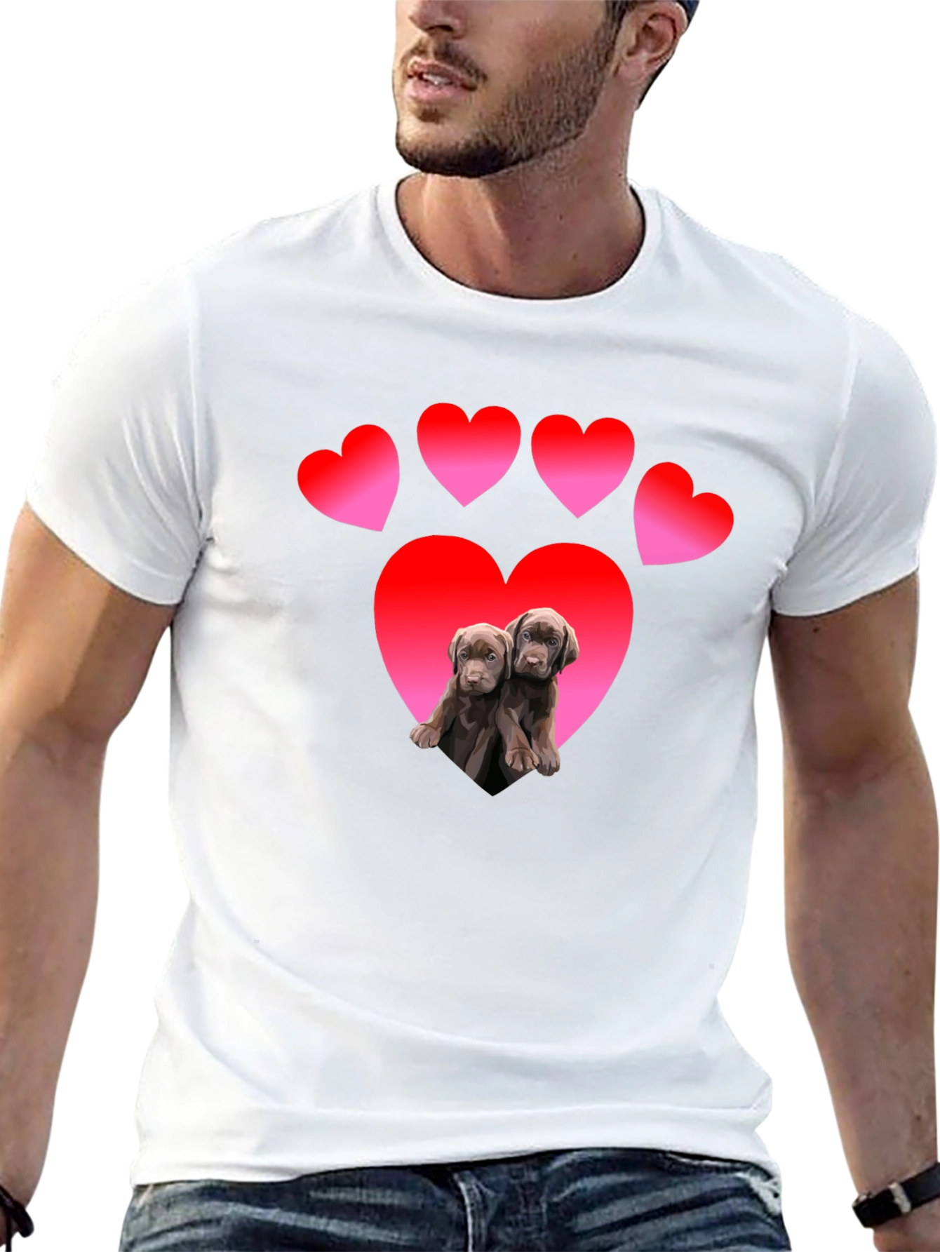 Puppy Love Heart T-Shirt