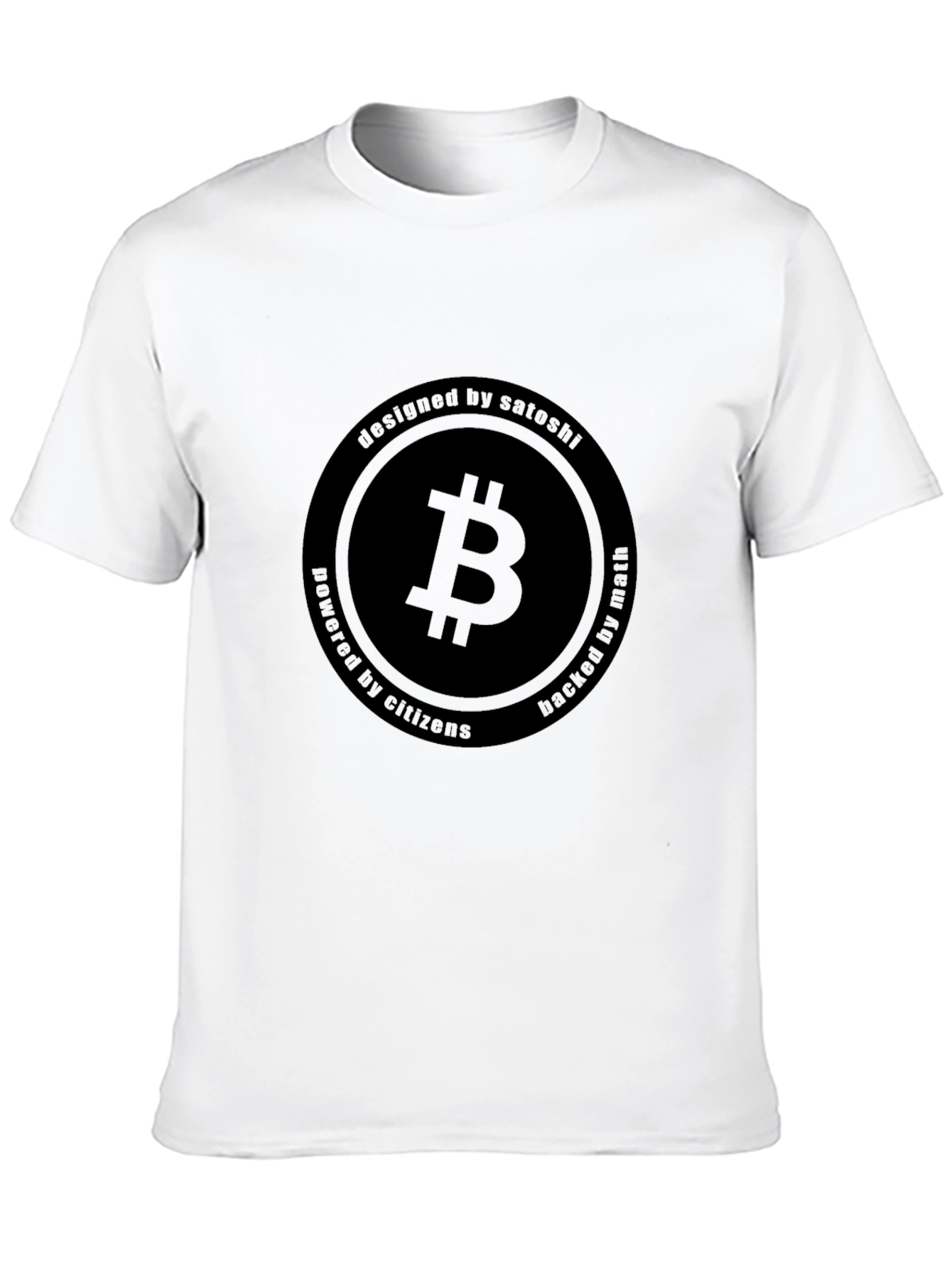 Bitcoin Crypto Graphic Tee - Designed by Satoshi