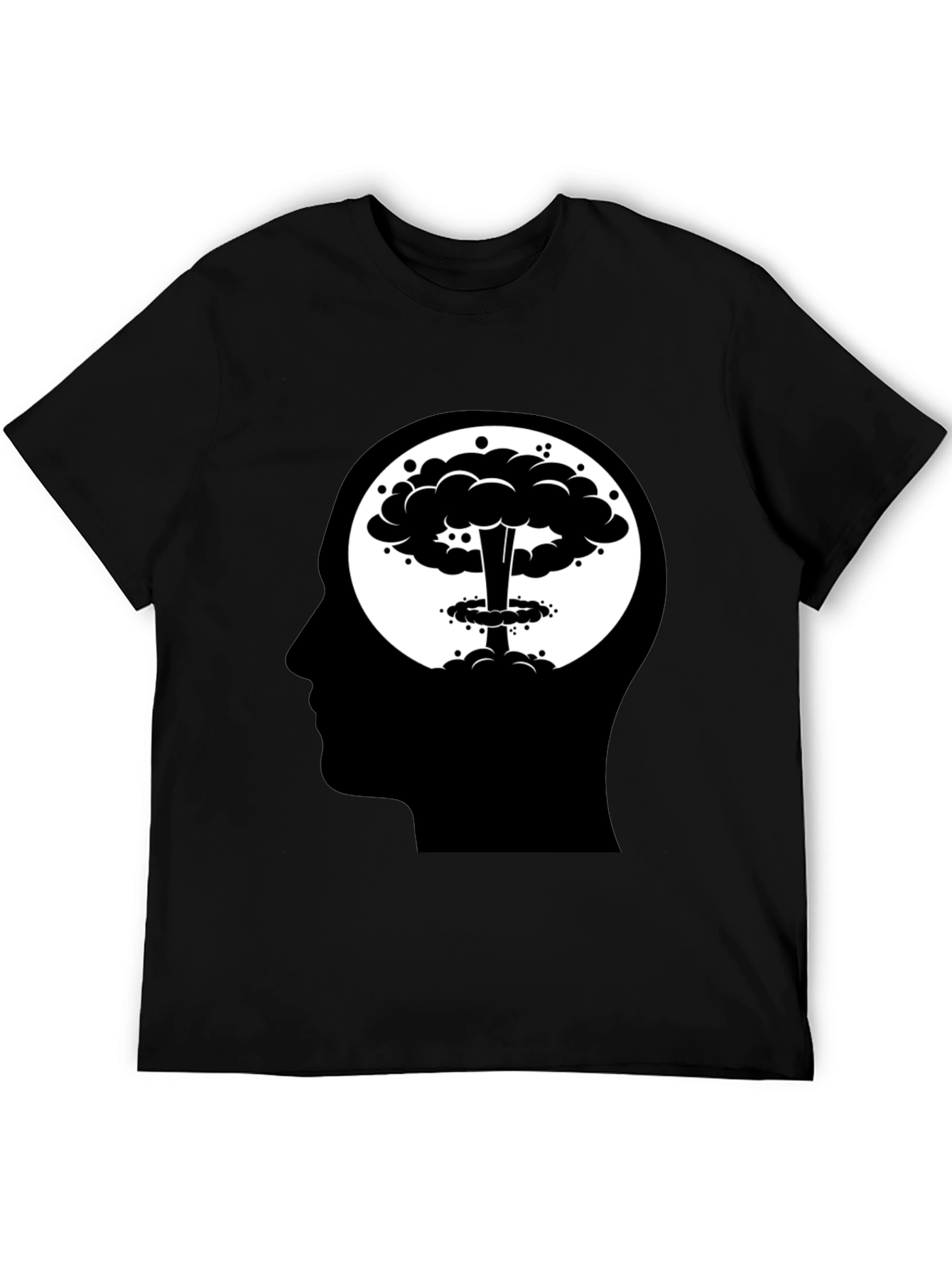 Atomic Mind T-Shirt - Black Cotton Blend Tee