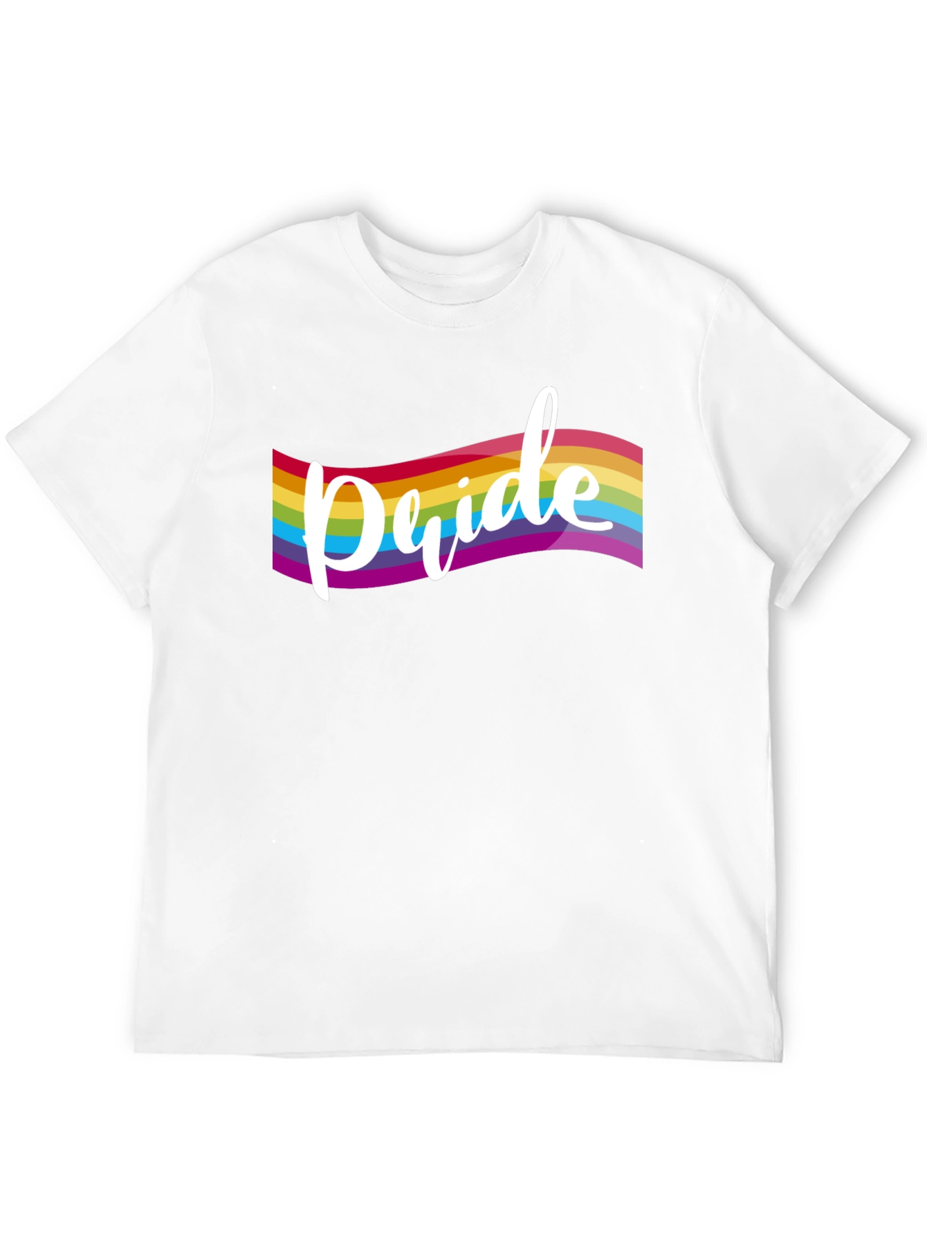 Pride Rainbow T-Shirt - LGBTQ+ Supporter Tee