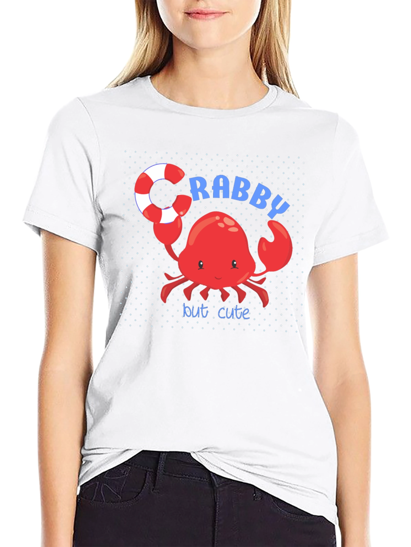 Crabby but Cute Graphic T-Shirt