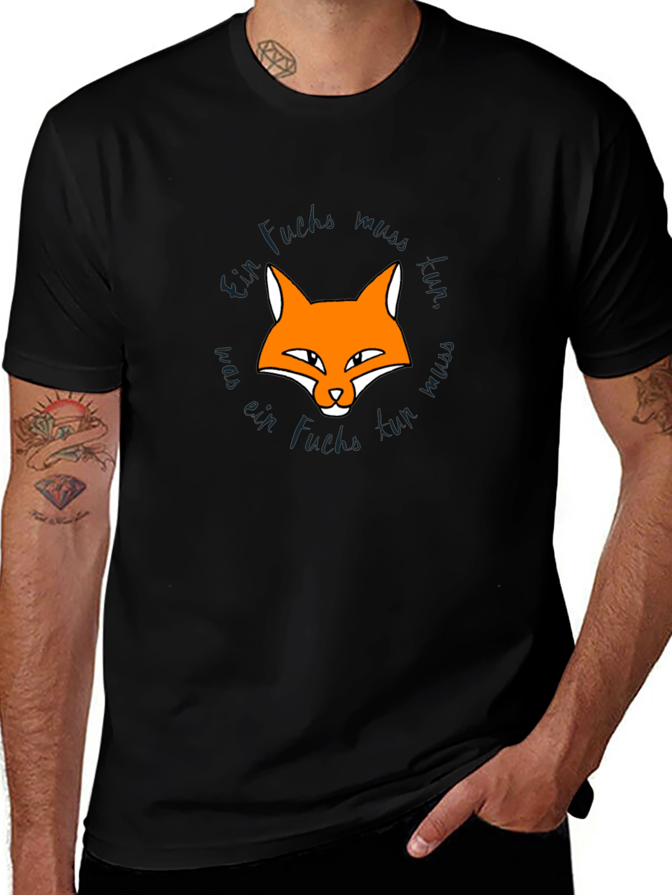 Fox Graphic Tee - Ein Fuchs Muss Tun