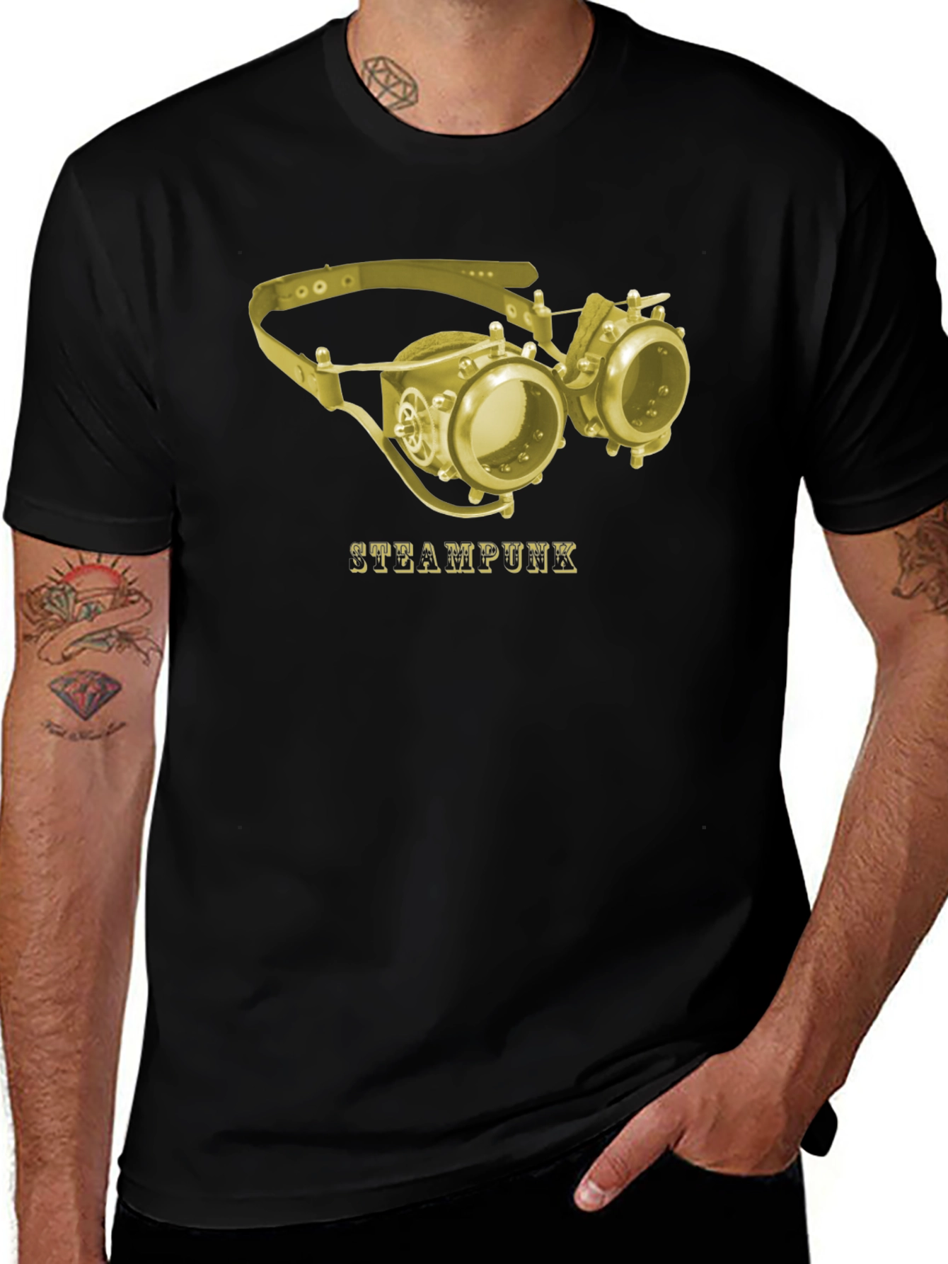 Steampunk Goggles Graphic T-Shirt