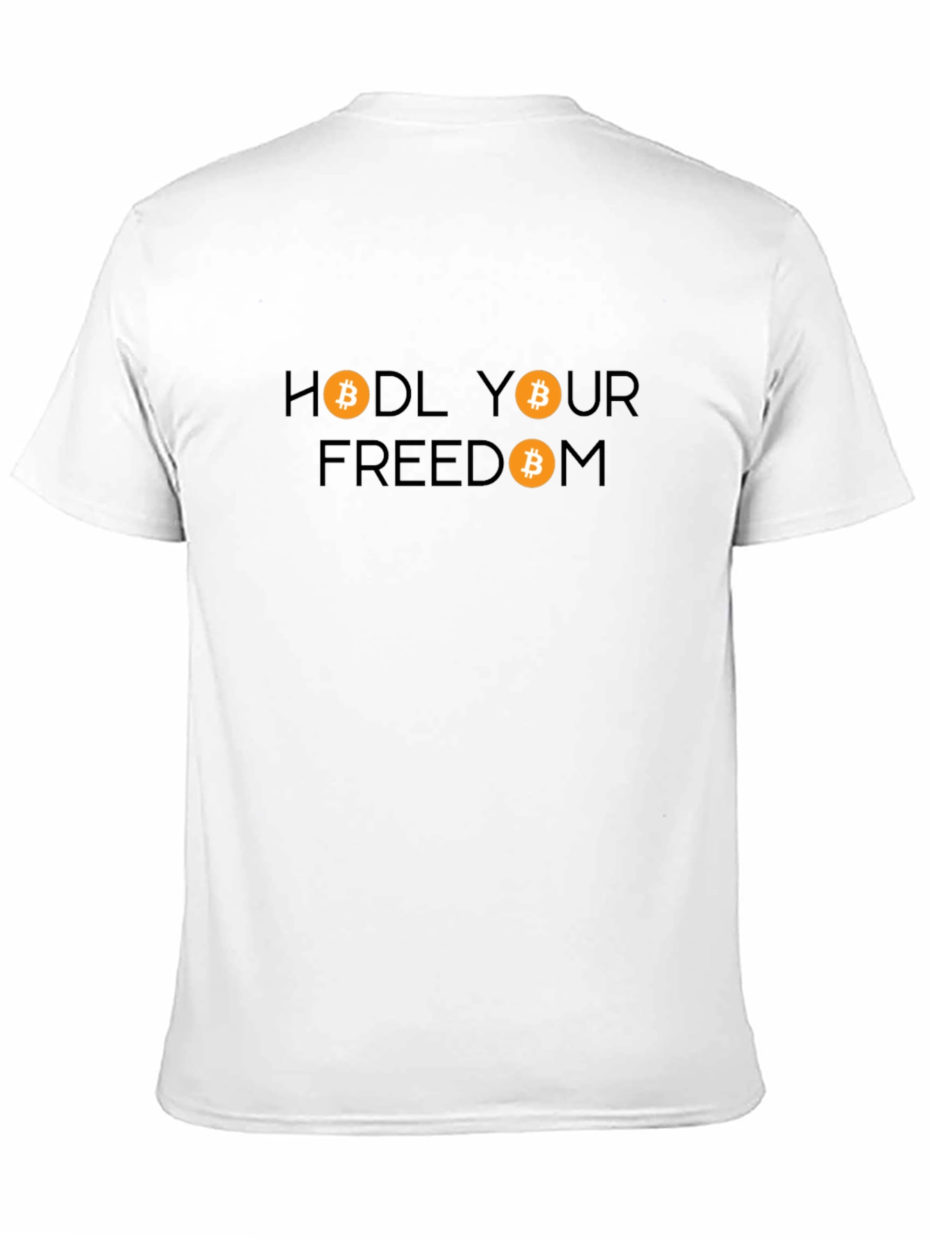 HODL Your Freedom Bitcoin Graphic T-Shirt
