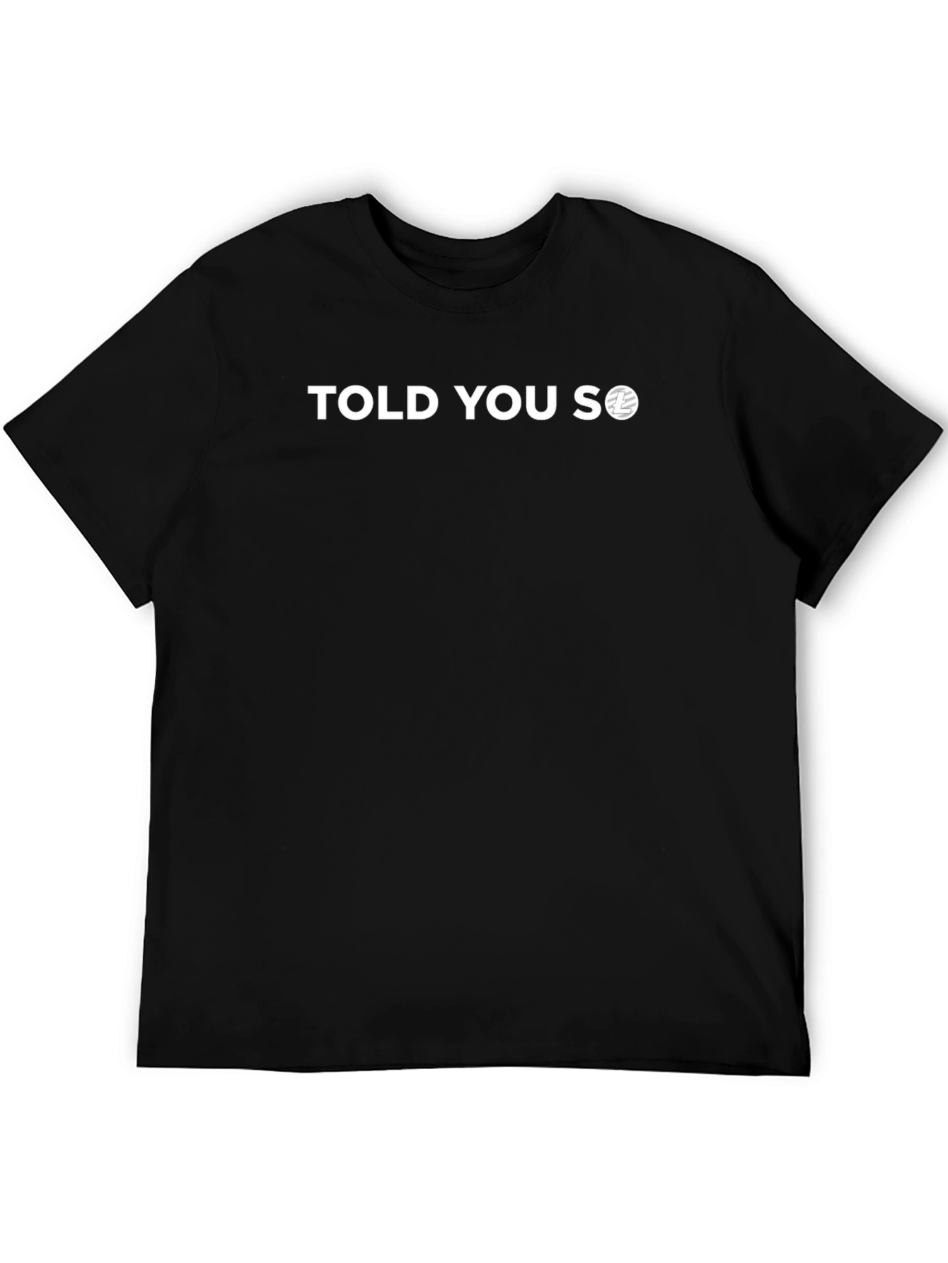 Told You So Black Graphic Tee