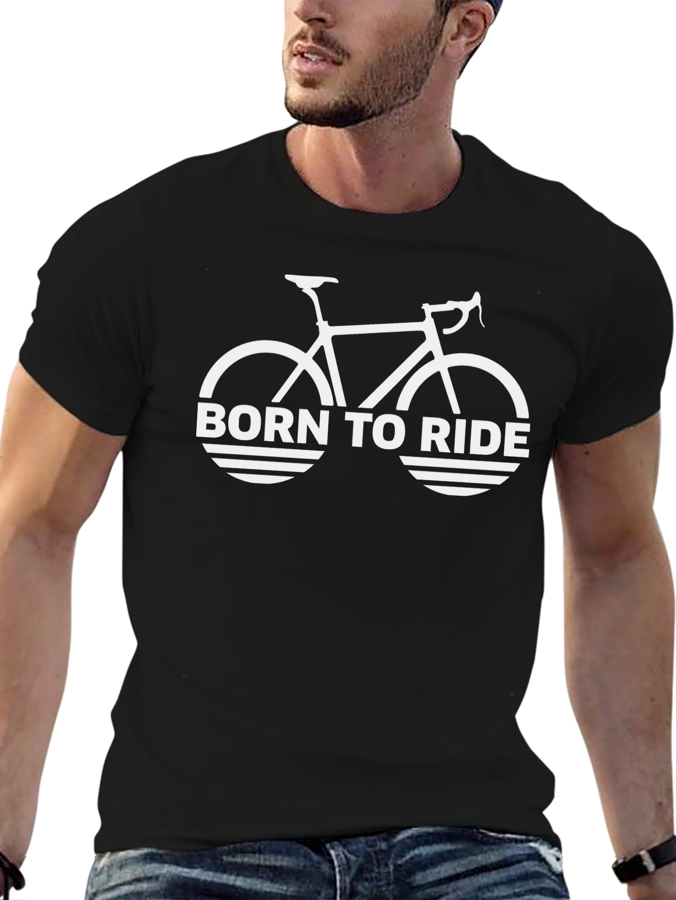Born to Ride Bike Graphic Tee