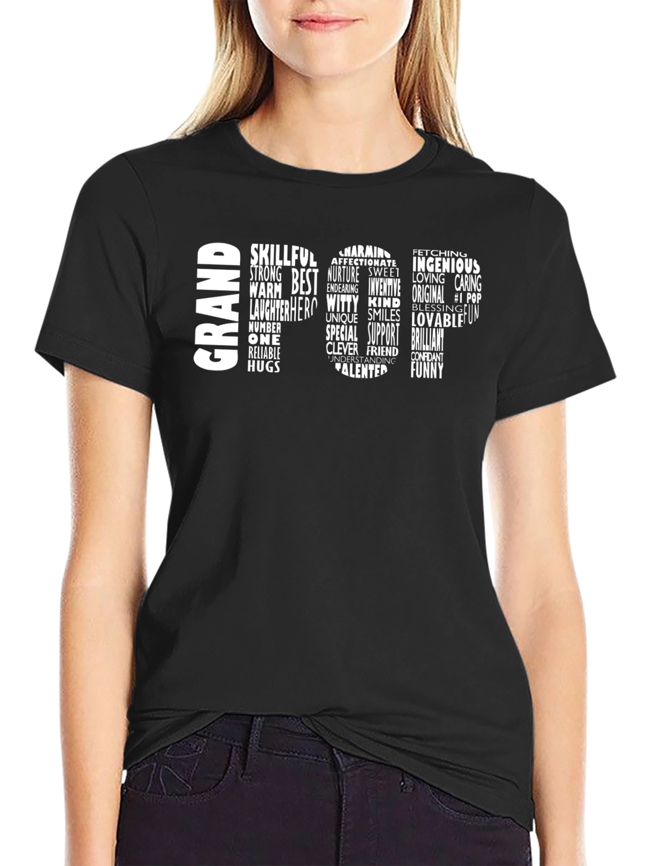 Grandpop Word Cloud T-Shirt