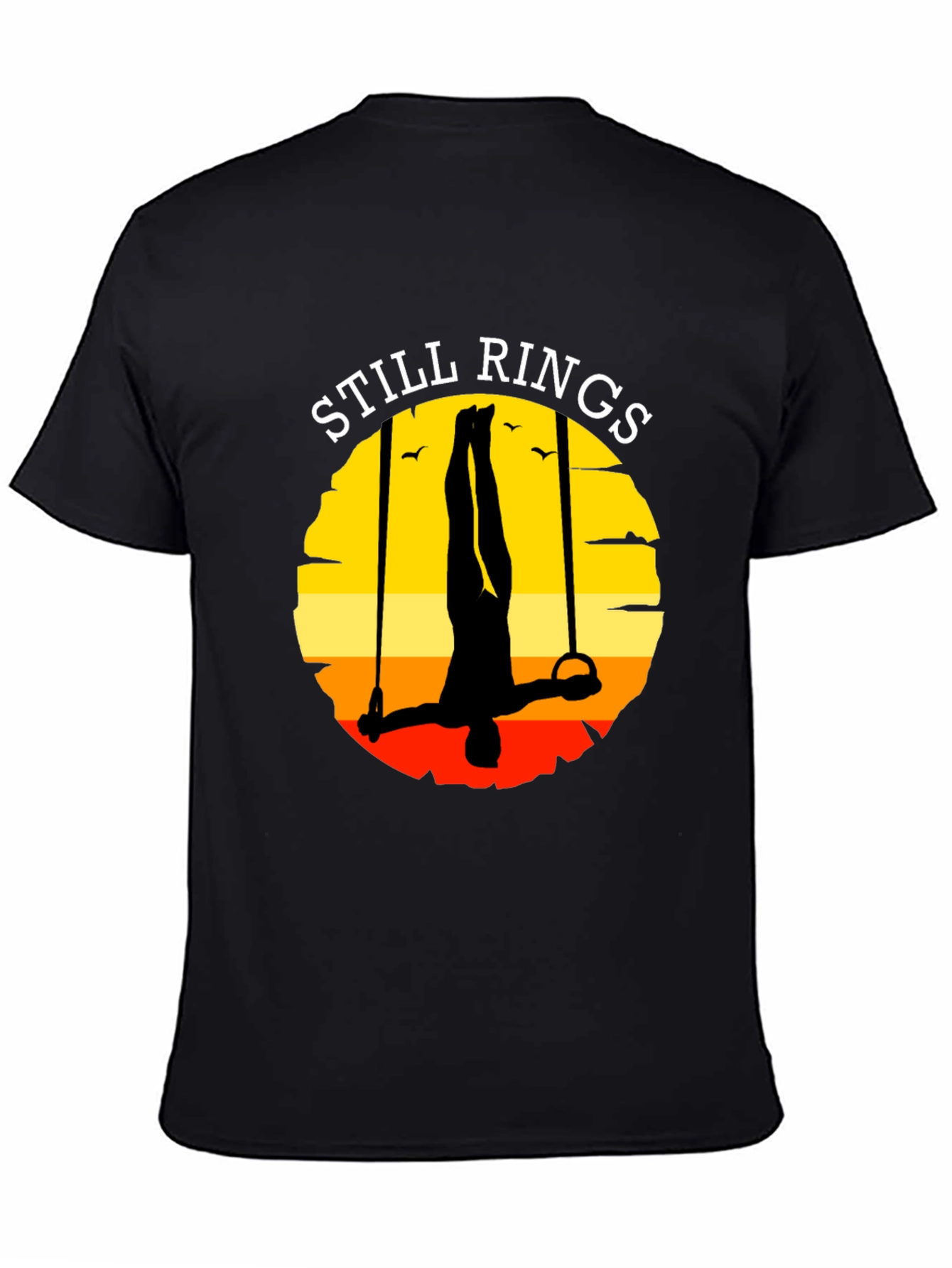 Still Rings Graphic T-Shirt Gymnast Apparel