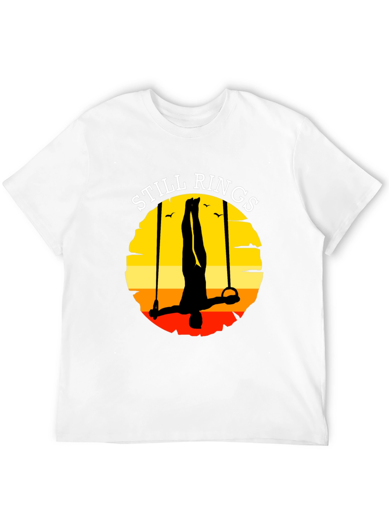Still Rings Graphic T-Shirt Gymnast Apparel