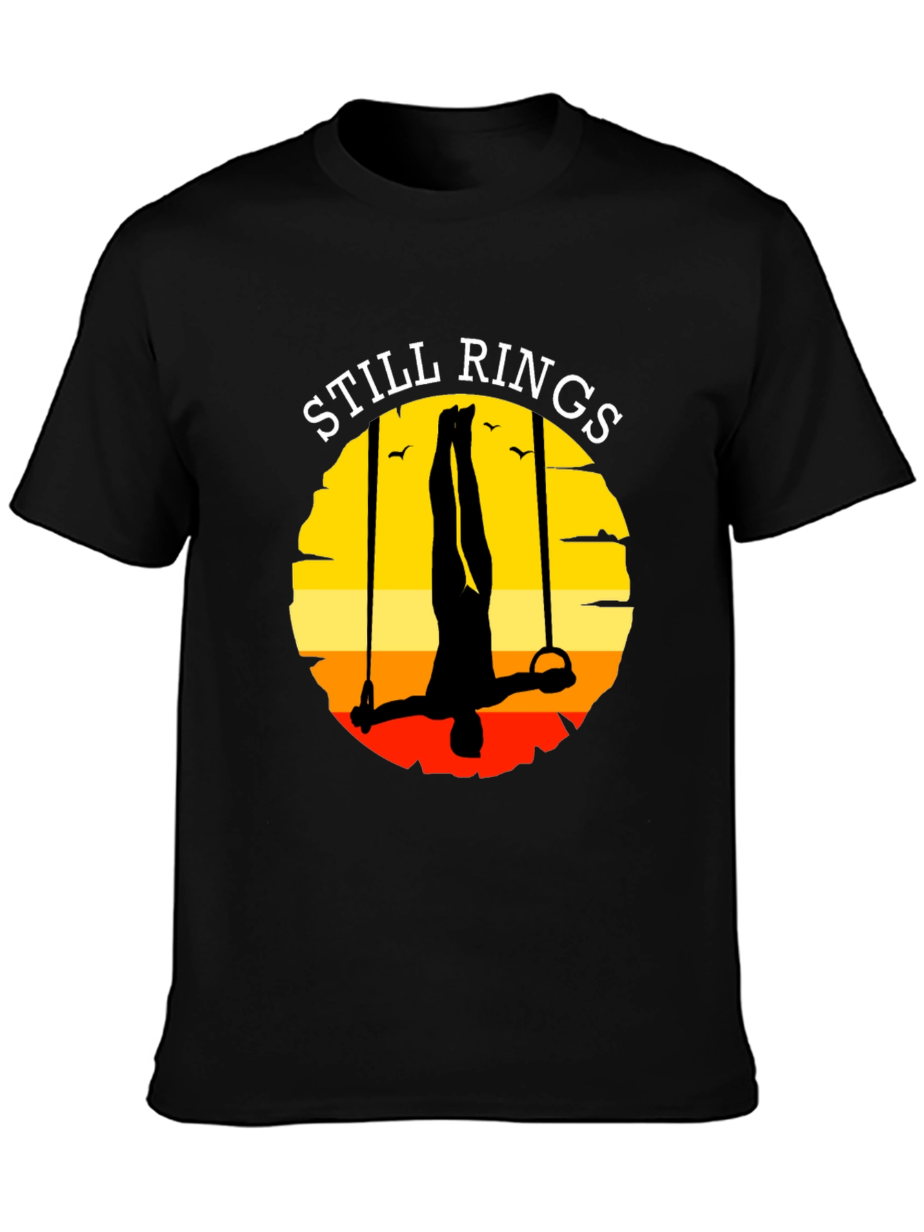 Still Rings Graphic T-Shirt Gymnast Apparel