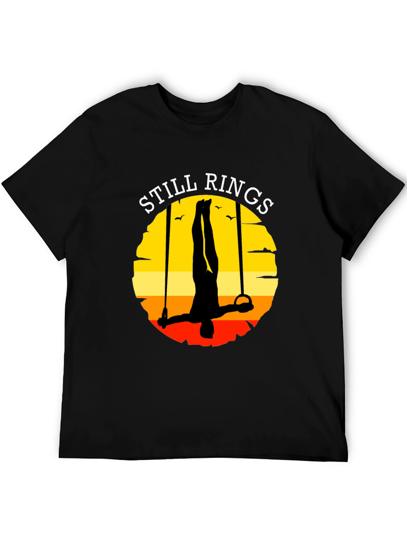 Still Rings Graphic T-Shirt Gymnast Apparel