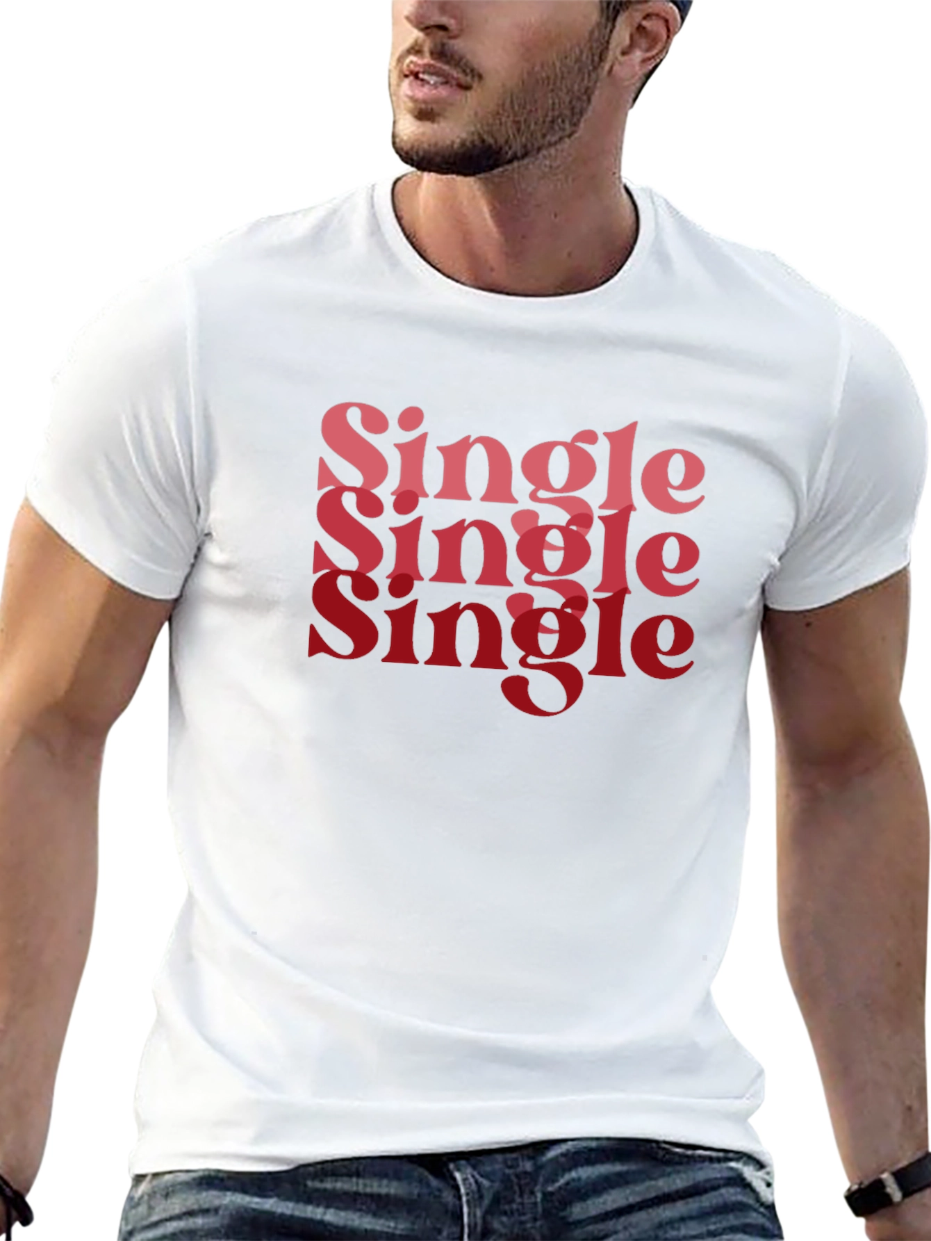 Single Graphic T-Shirt - Bold Statement Tee