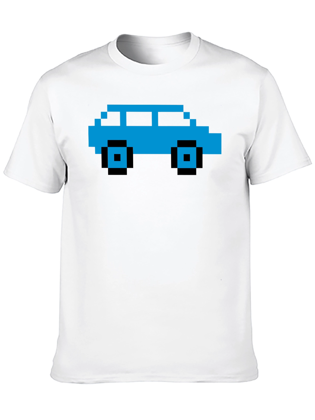 Pixel Car Graphic Tee - Retro Gaming Style