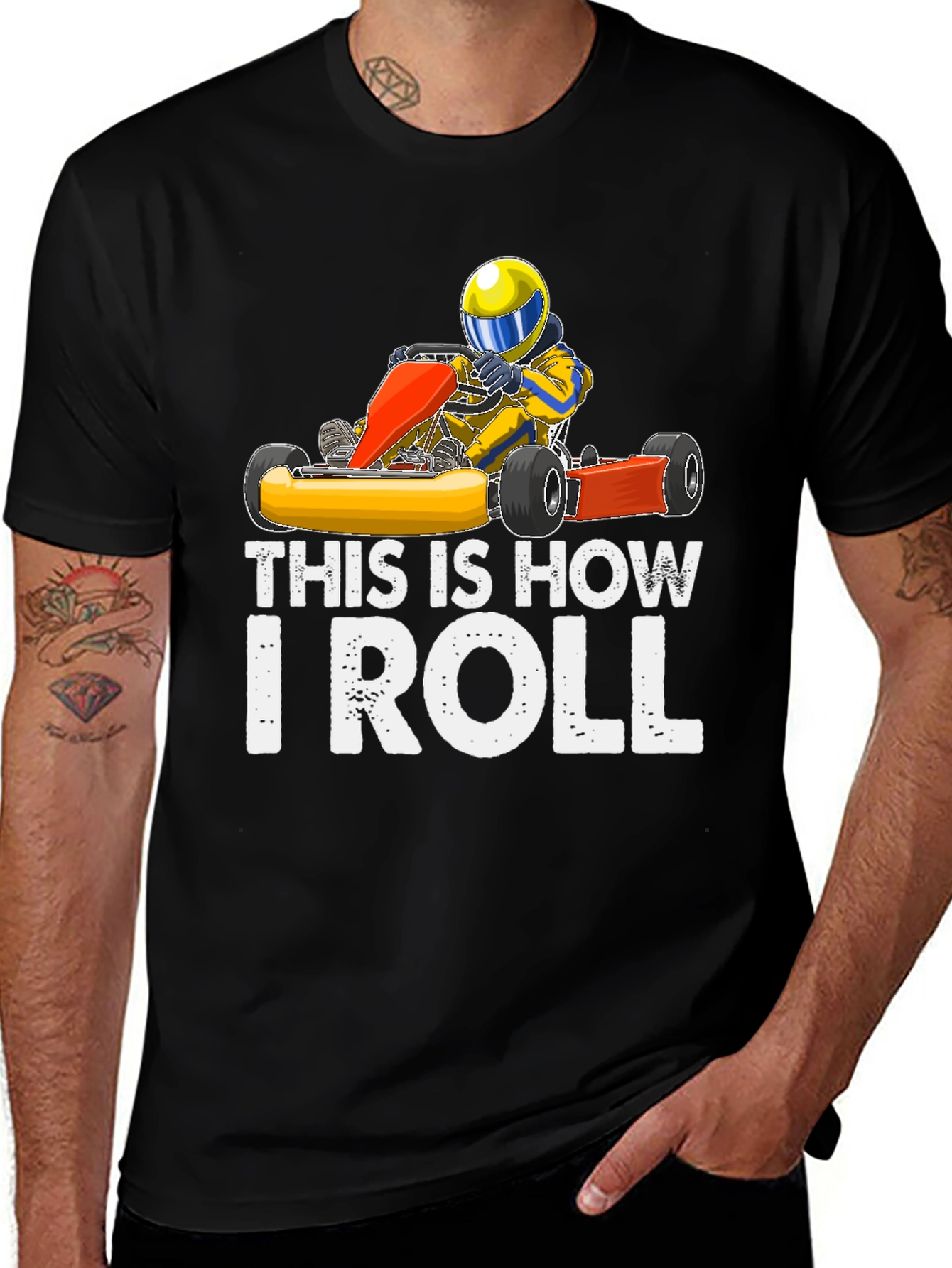 This is How I Roll Kart Racing T-Shirt