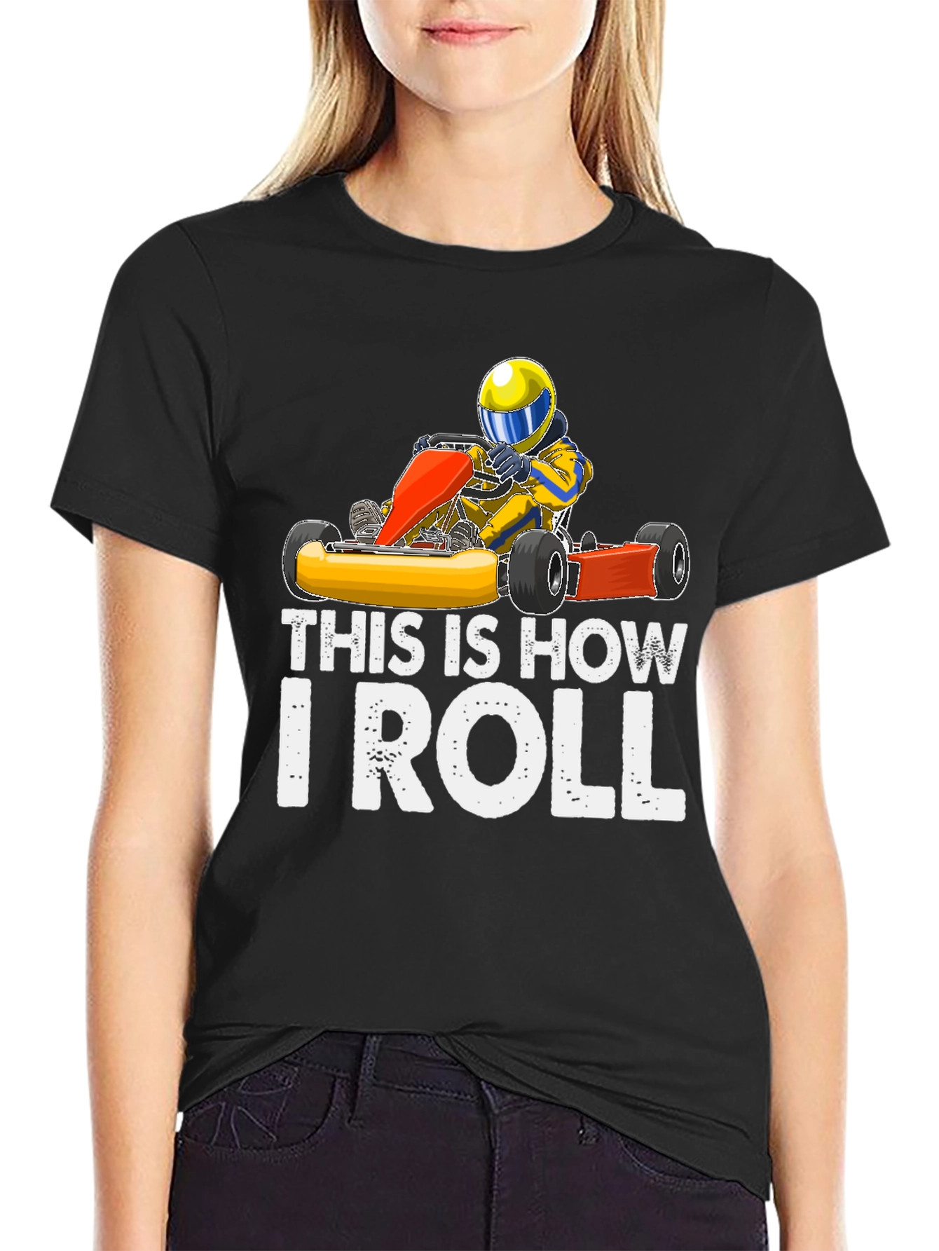 This is How I Roll Kart Racing T-Shirt