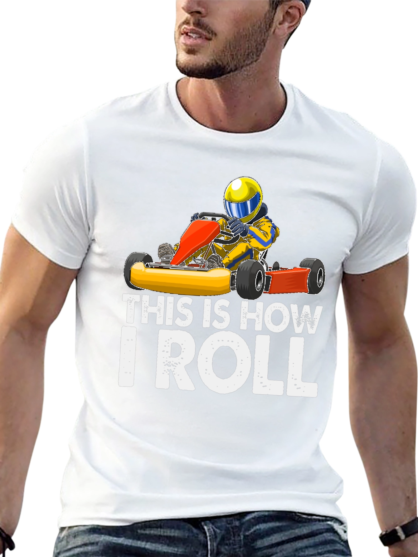 This is How I Roll Kart Racing T-Shirt
