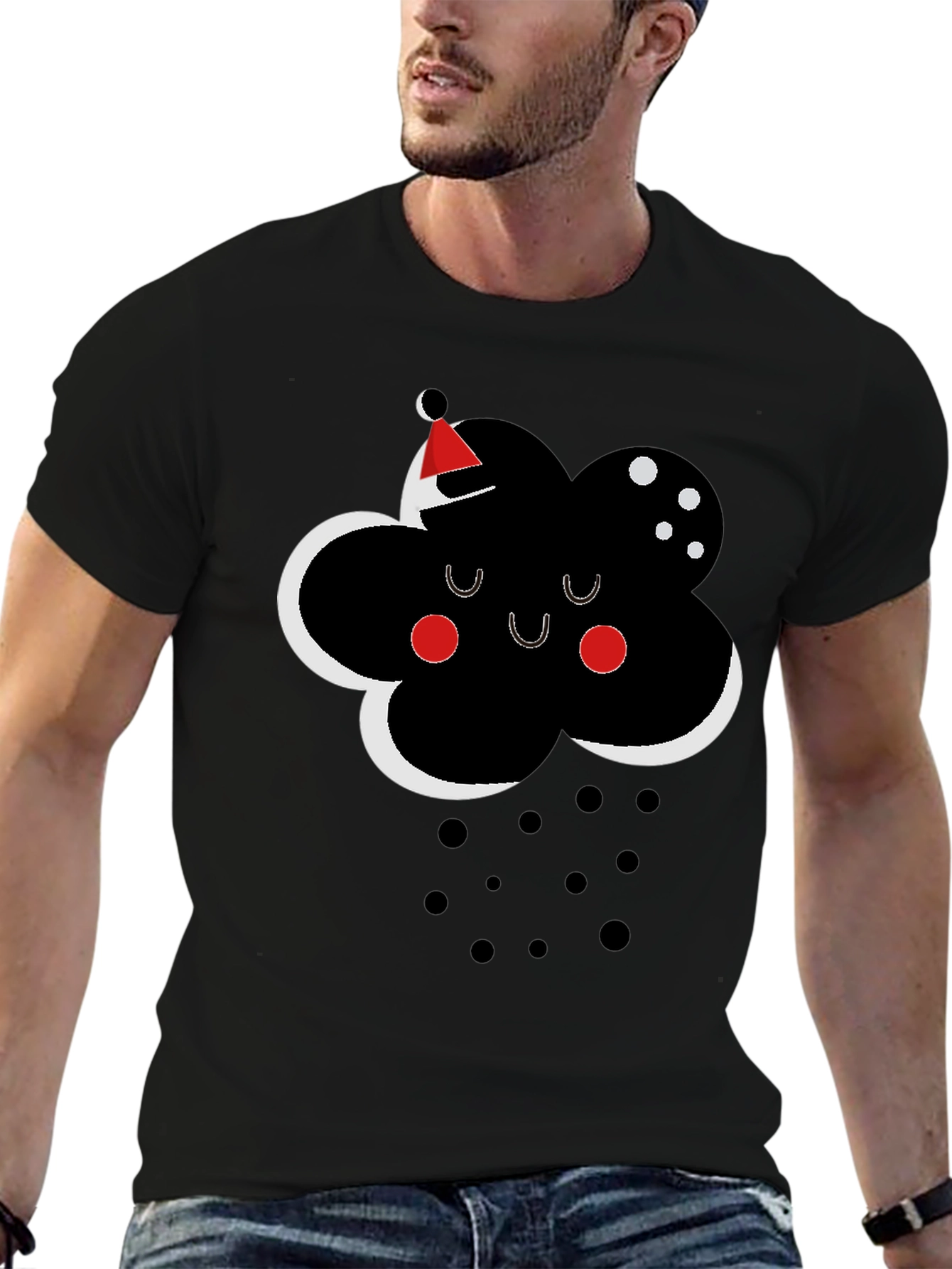 Whimsical Cloud Graphic Tee