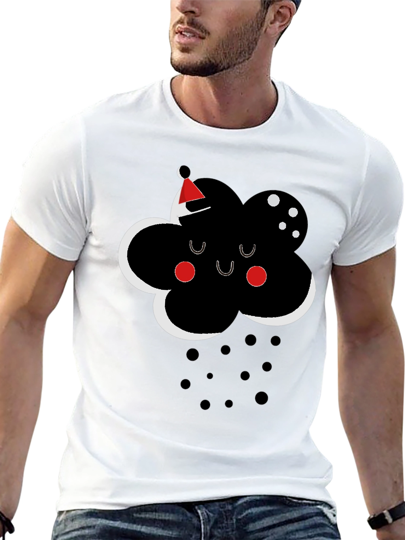 Whimsical Cloud Graphic Tee