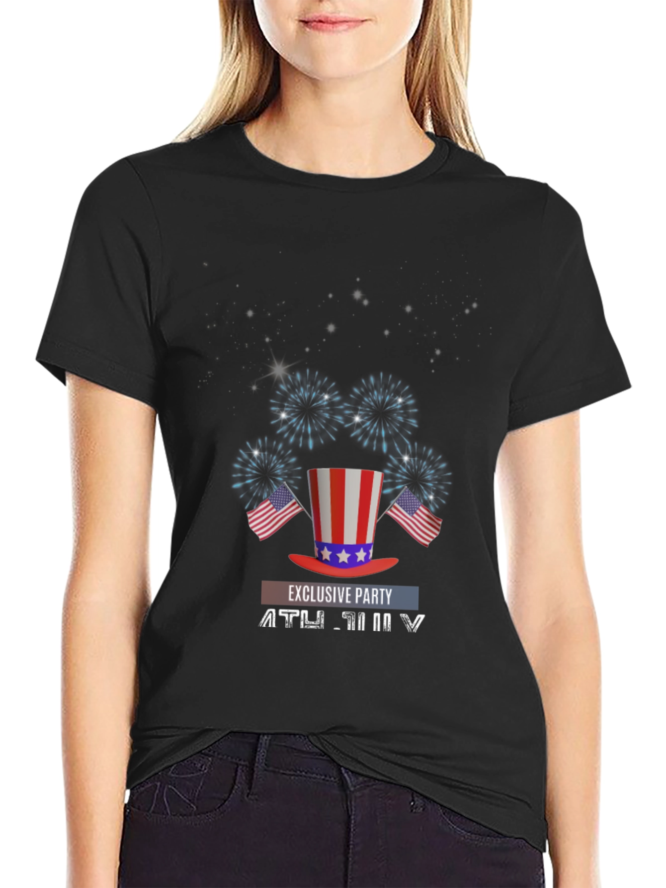 Patriotic 4th of July Exclusive Party T-Shirt