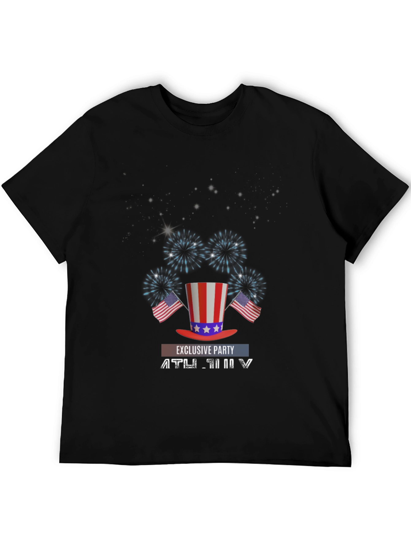 Patriotic 4th of July Exclusive Party T-Shirt