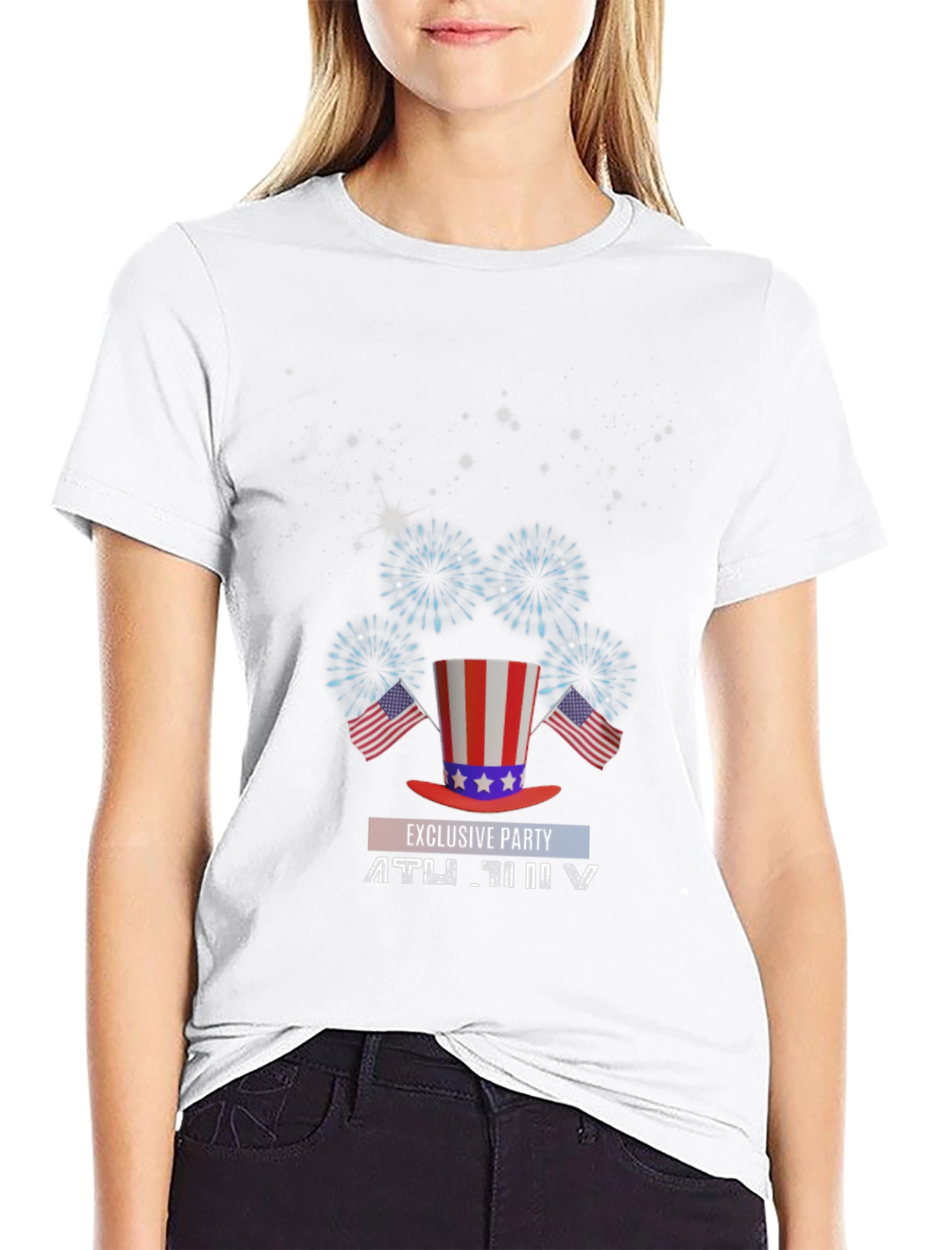 Patriotic 4th of July Exclusive Party T-Shirt